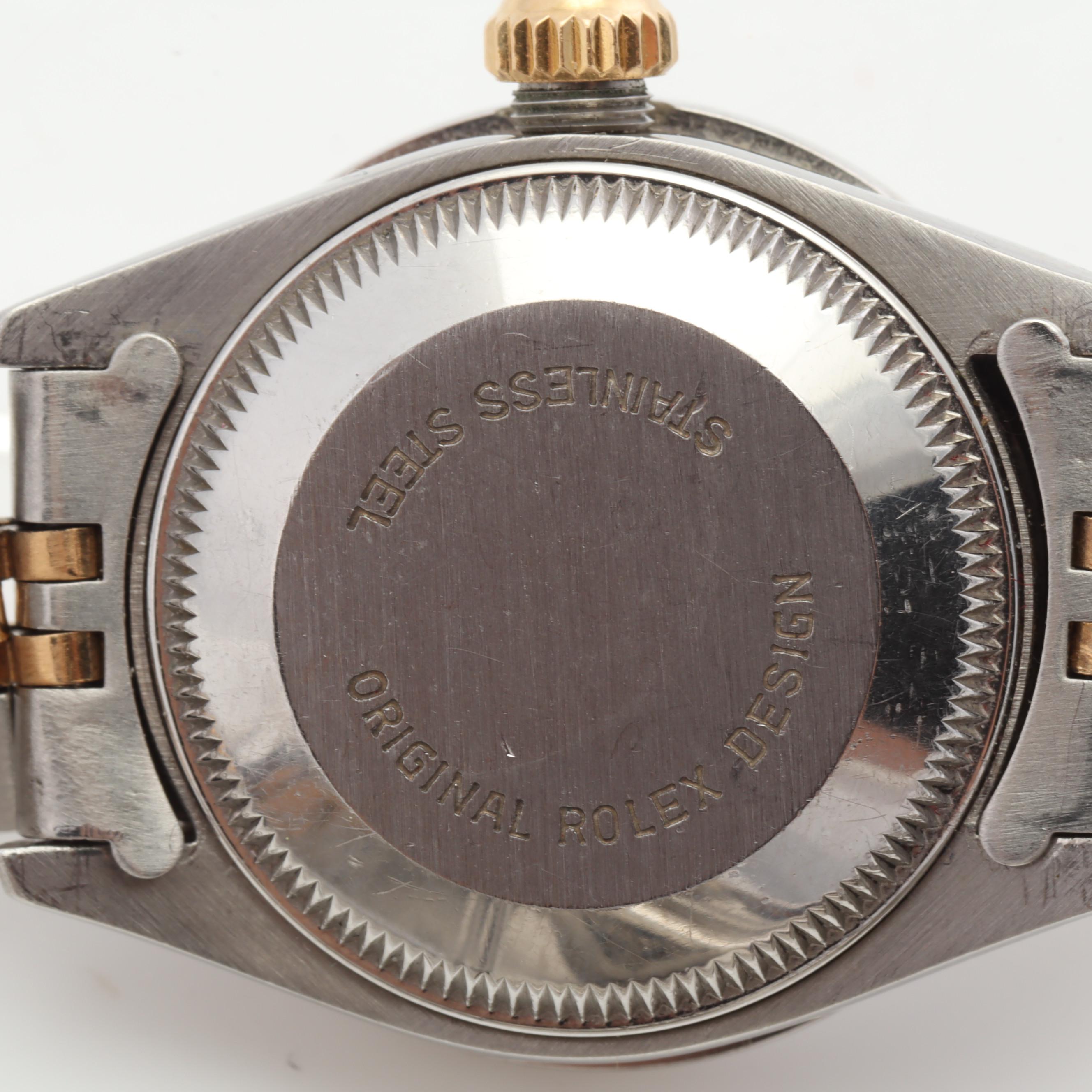 Rolex Oyster Perpetual Date Stainless Steel Automatic Diamond Watch, 1 CTW