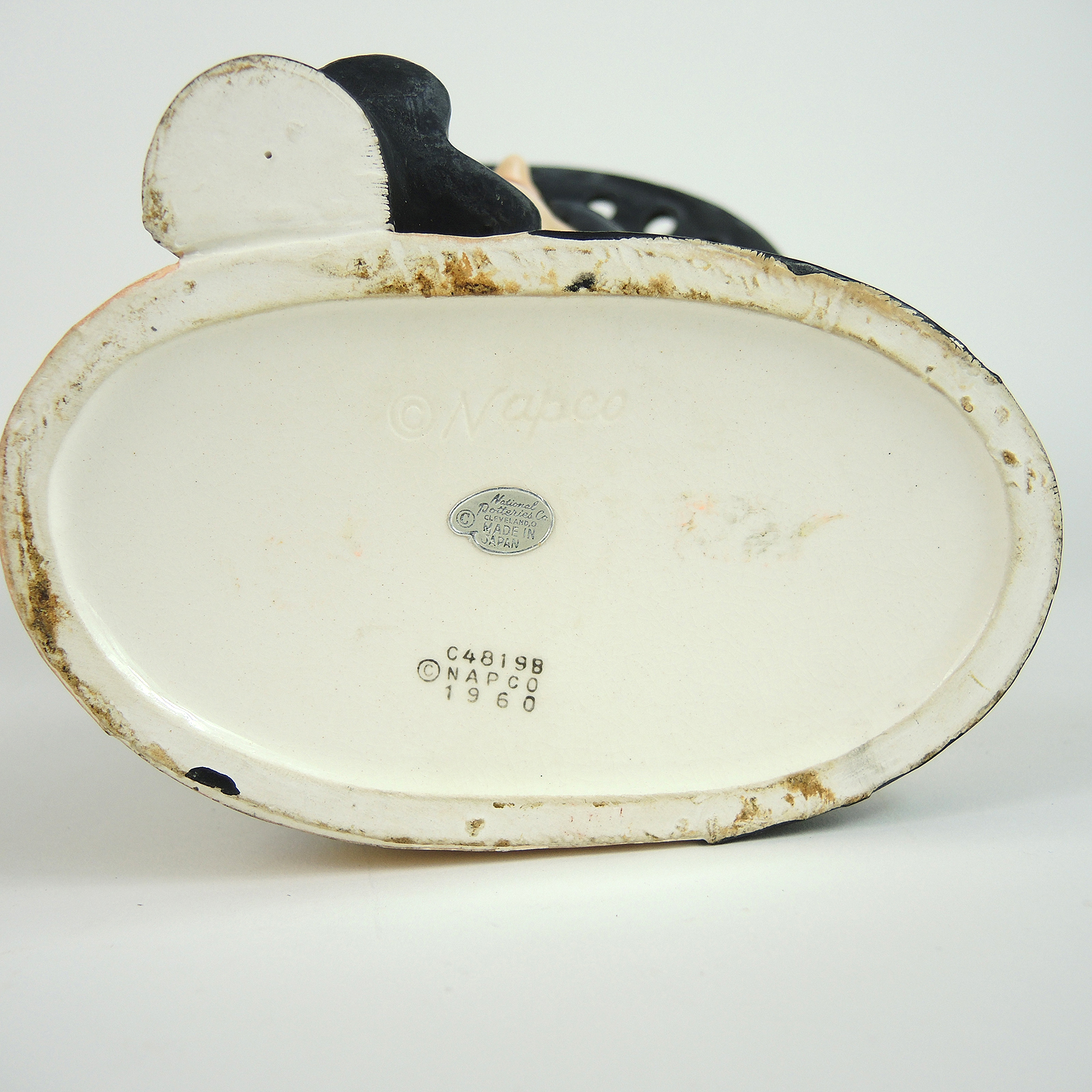 Inarco and National Potteries Mid Century Lady Head Vases