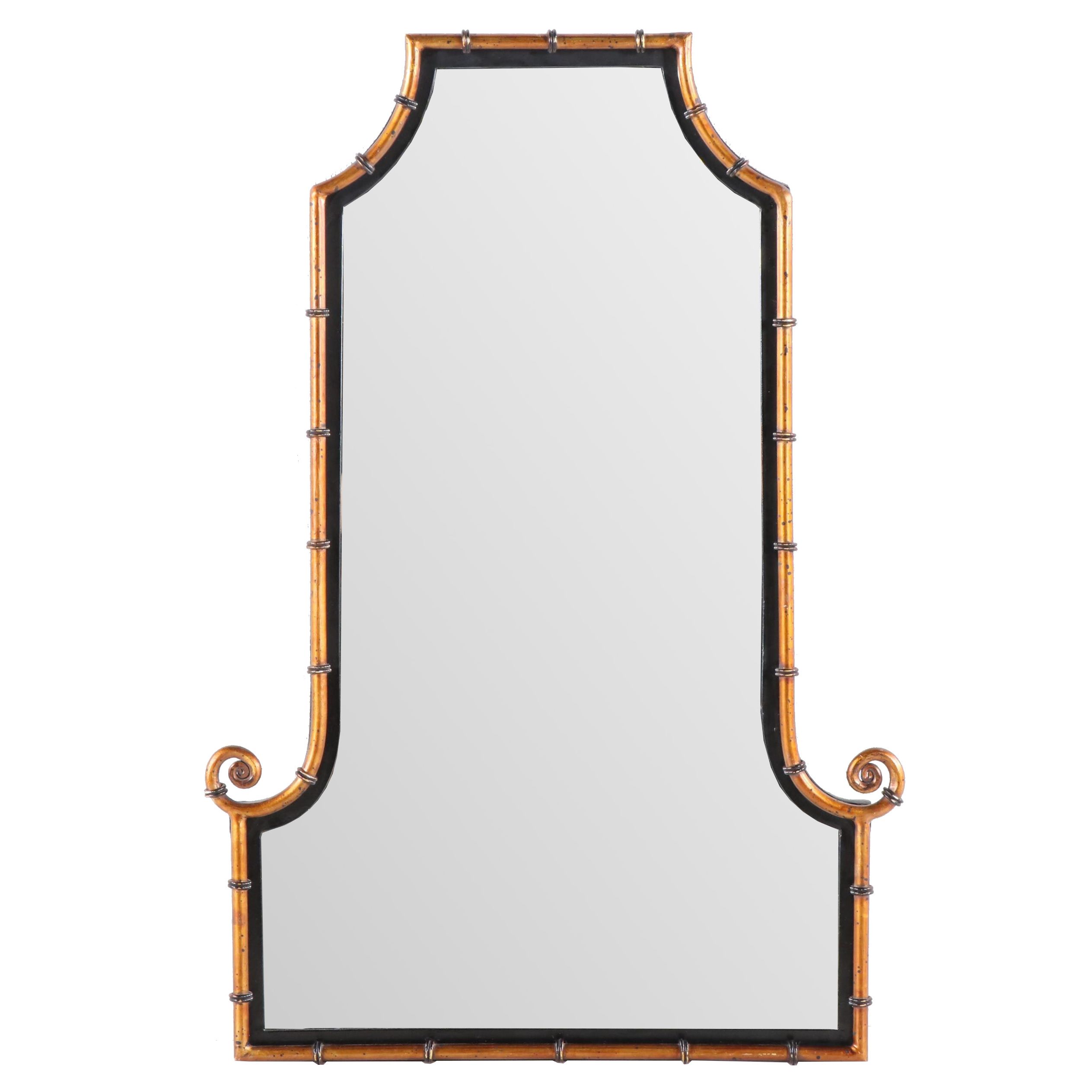 Uttermost Himalaya Iron Bamboo Accent Mirror