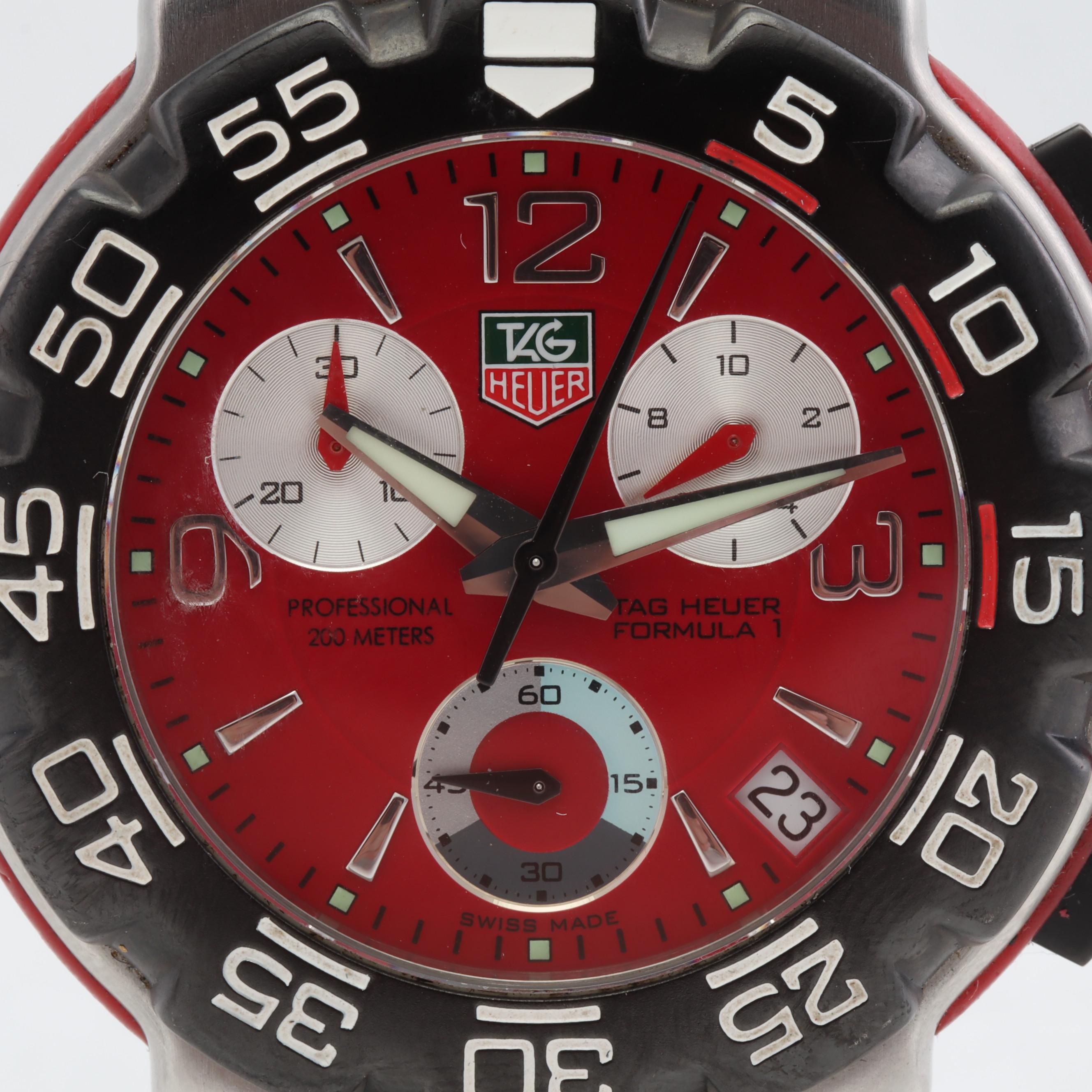 TAG Heuer Formula 1 Professional Chronograph 40MM Stainless Steel Watch