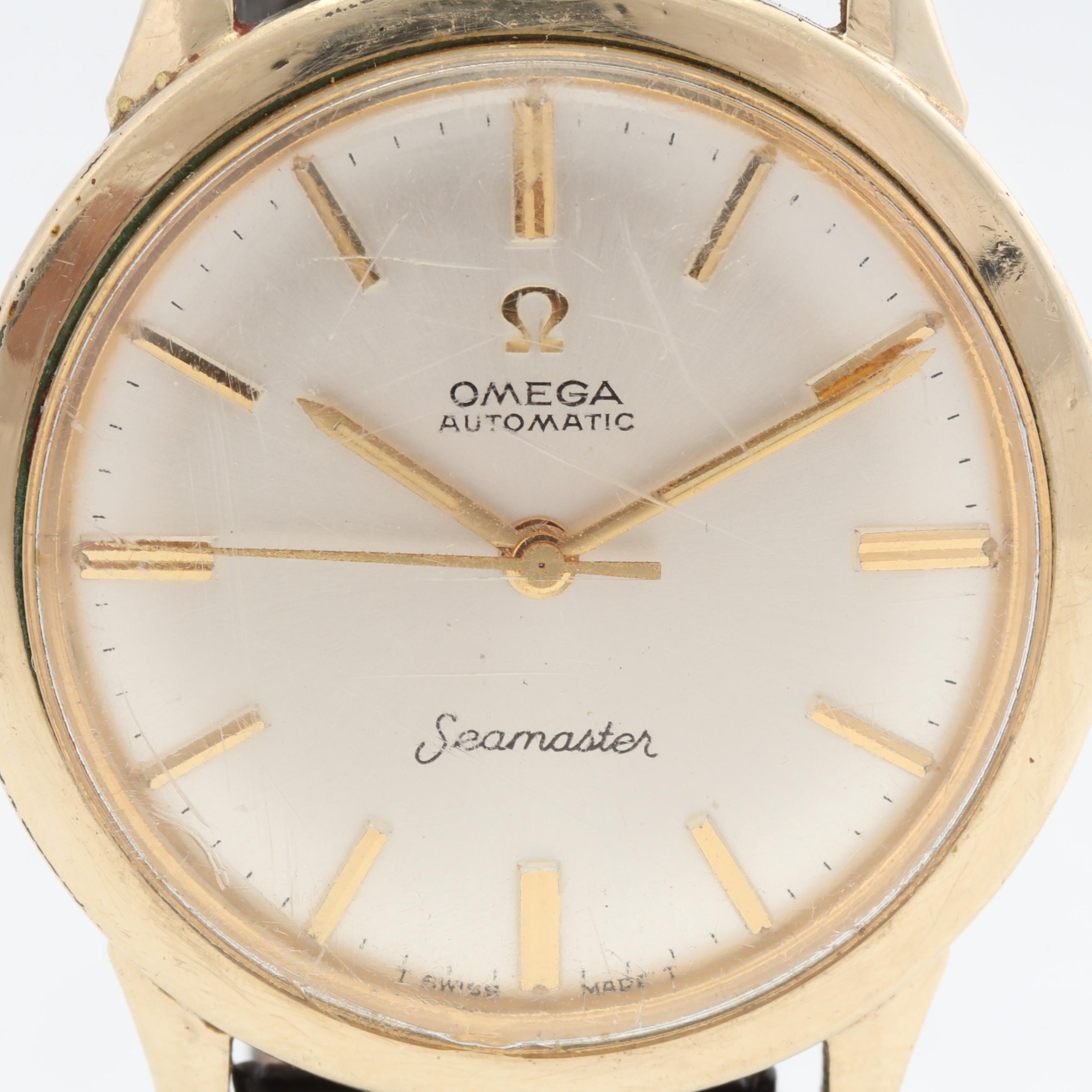 Vintage Omega Seamaster 14K Gold Filled Automatic Watch