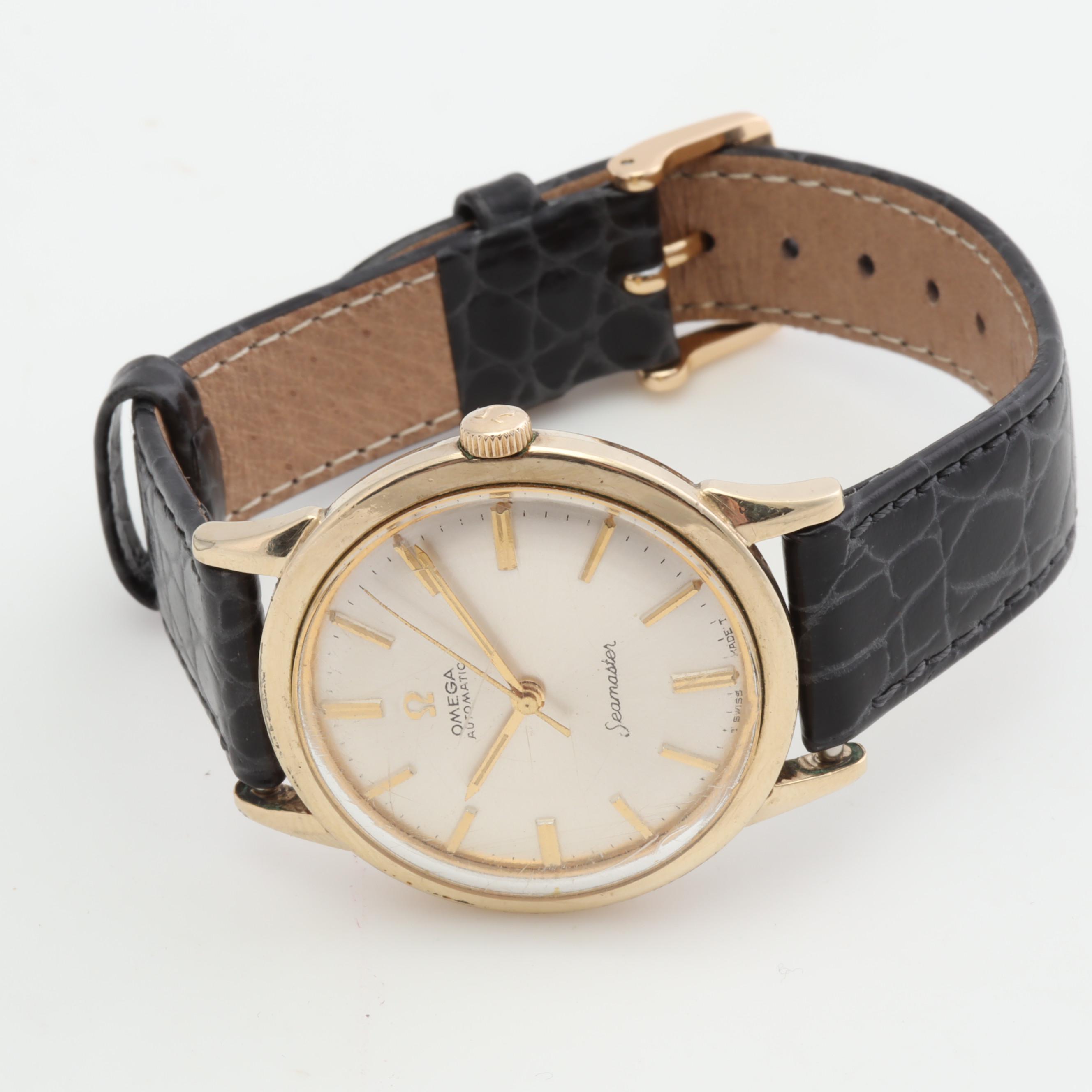 Vintage Omega Seamaster 14K Gold Filled Automatic Watch