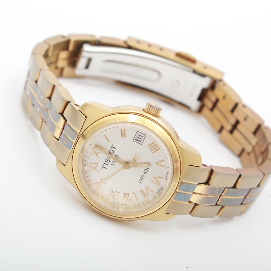 Tissot PR 100 Stainless Steel Wristwatch