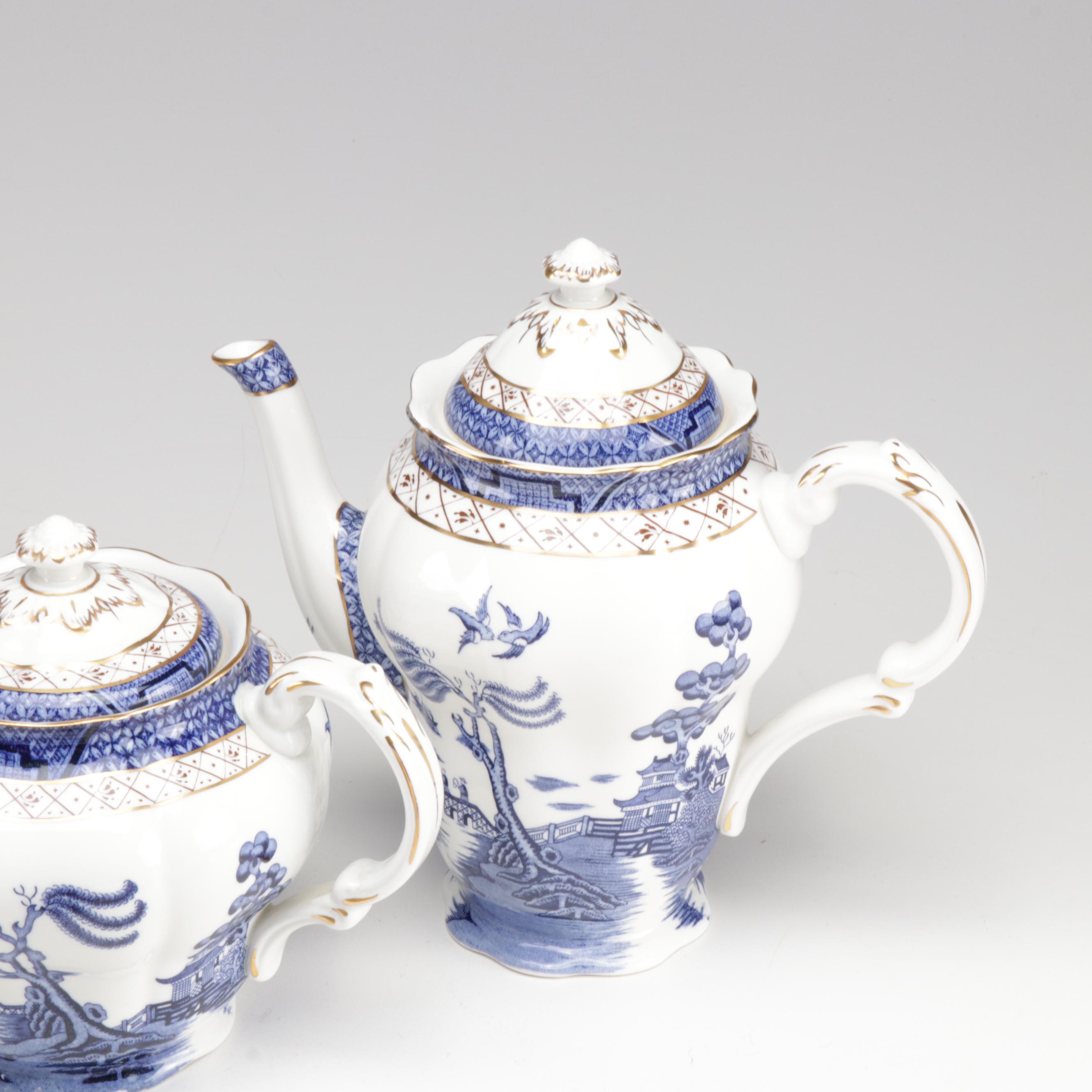 Booths "Real Old Willow" Coffee and Tea Service