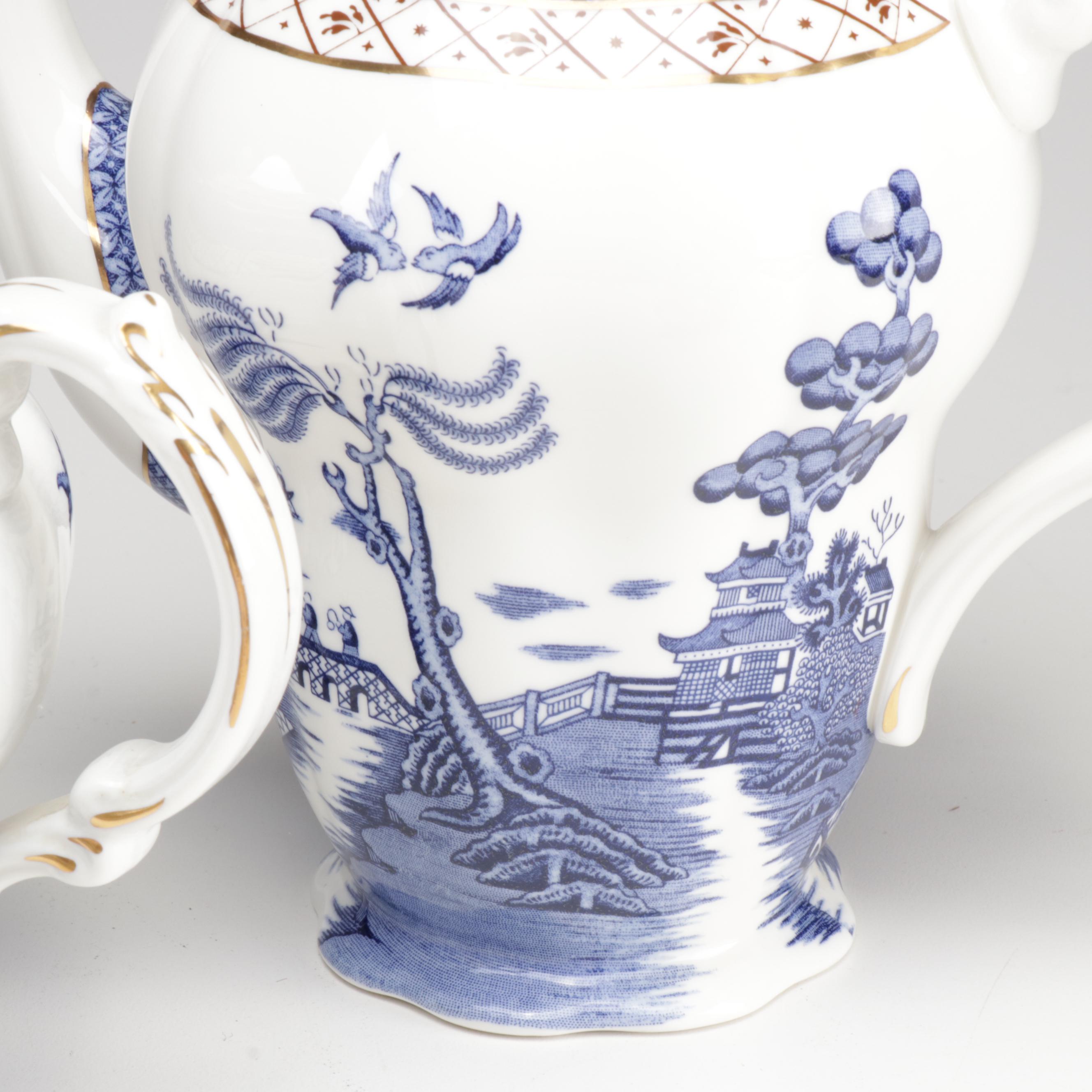 Booths "Real Old Willow" Coffee and Tea Service