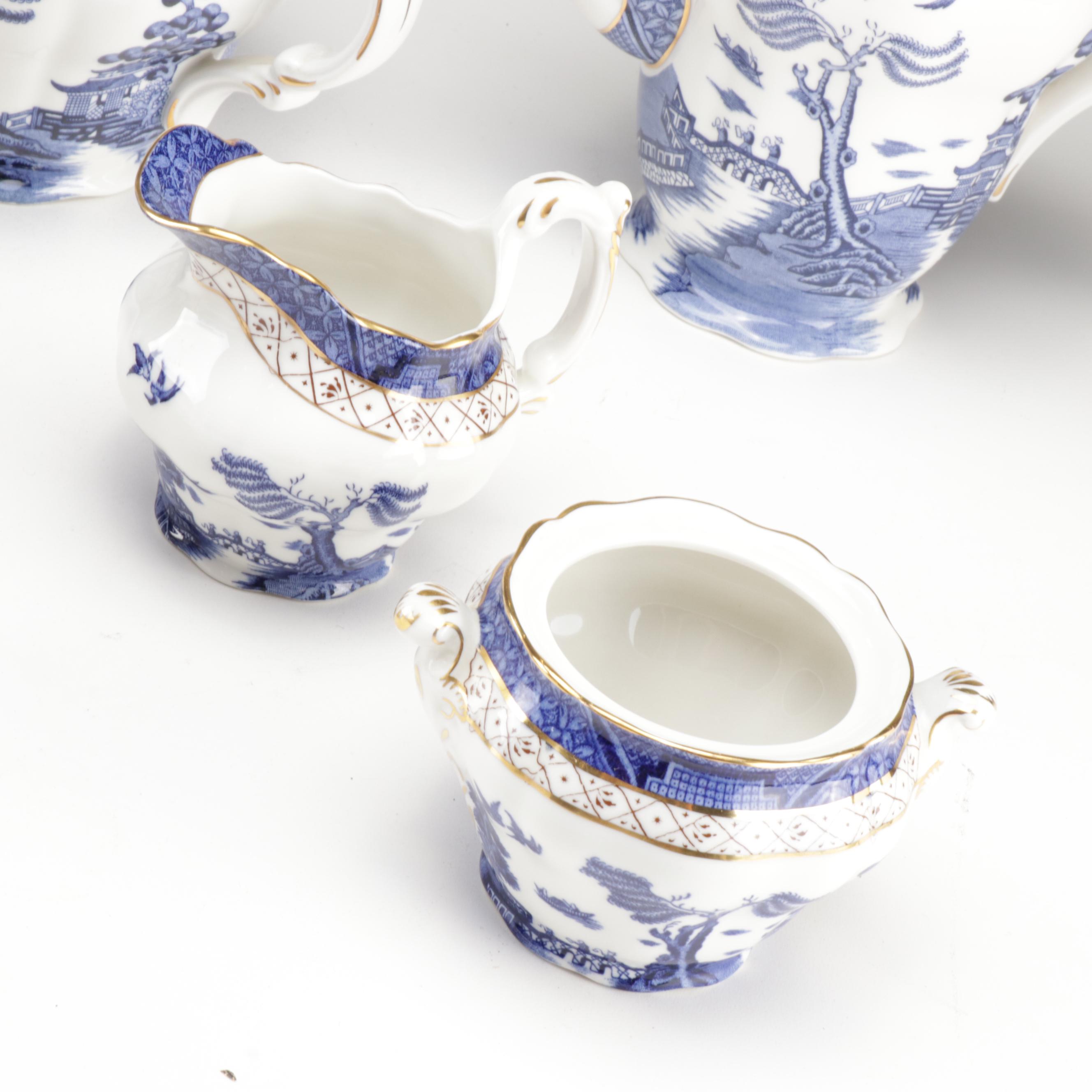 Booths "Real Old Willow" Coffee and Tea Service