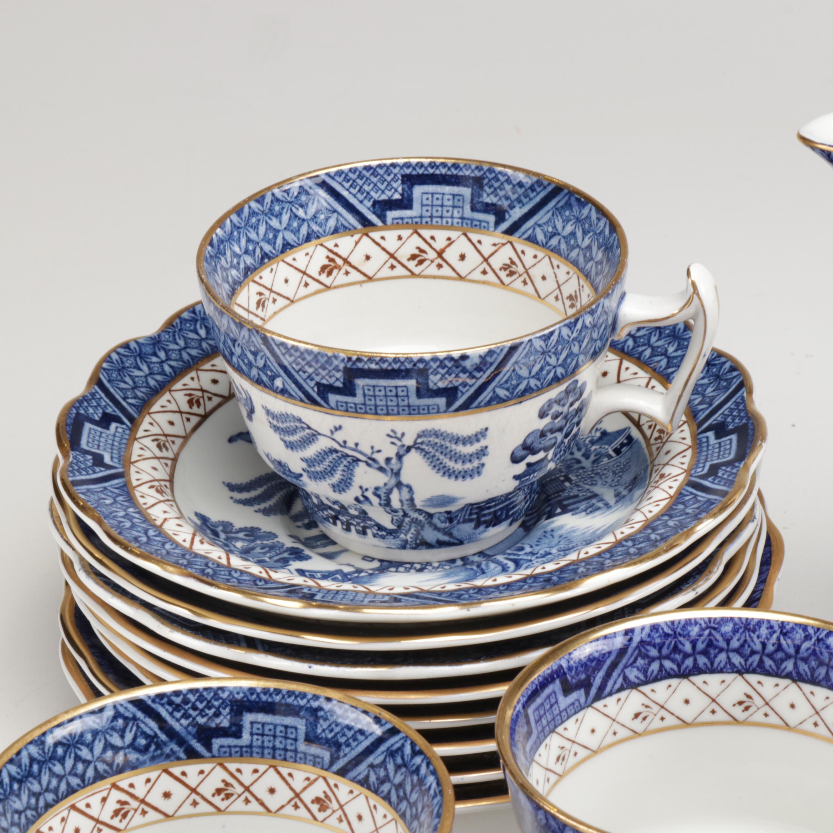 Booths "Real Old Willow" Coffee and Tea Service