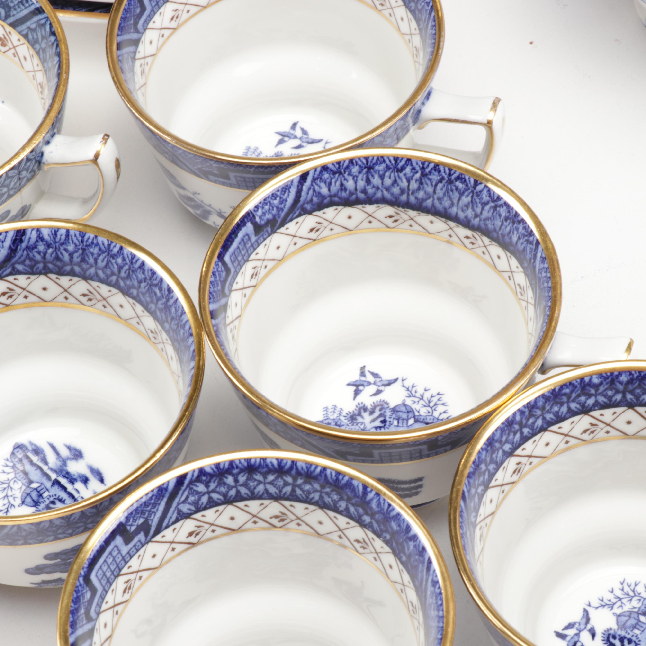 Booths "Real Old Willow" Coffee and Tea Service