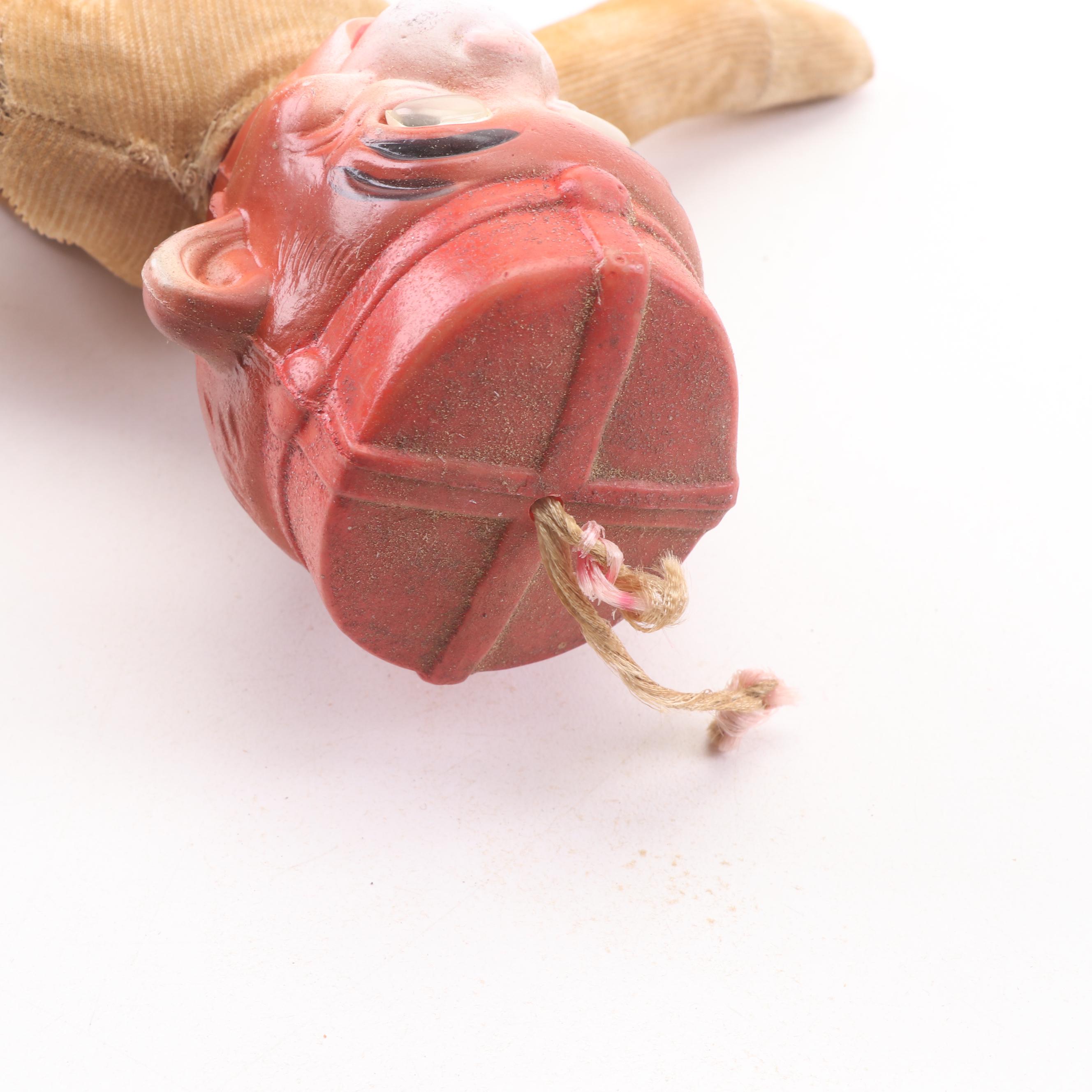 "Marching Mickey Mouse" and Bellhop Monkey Plush Dolls