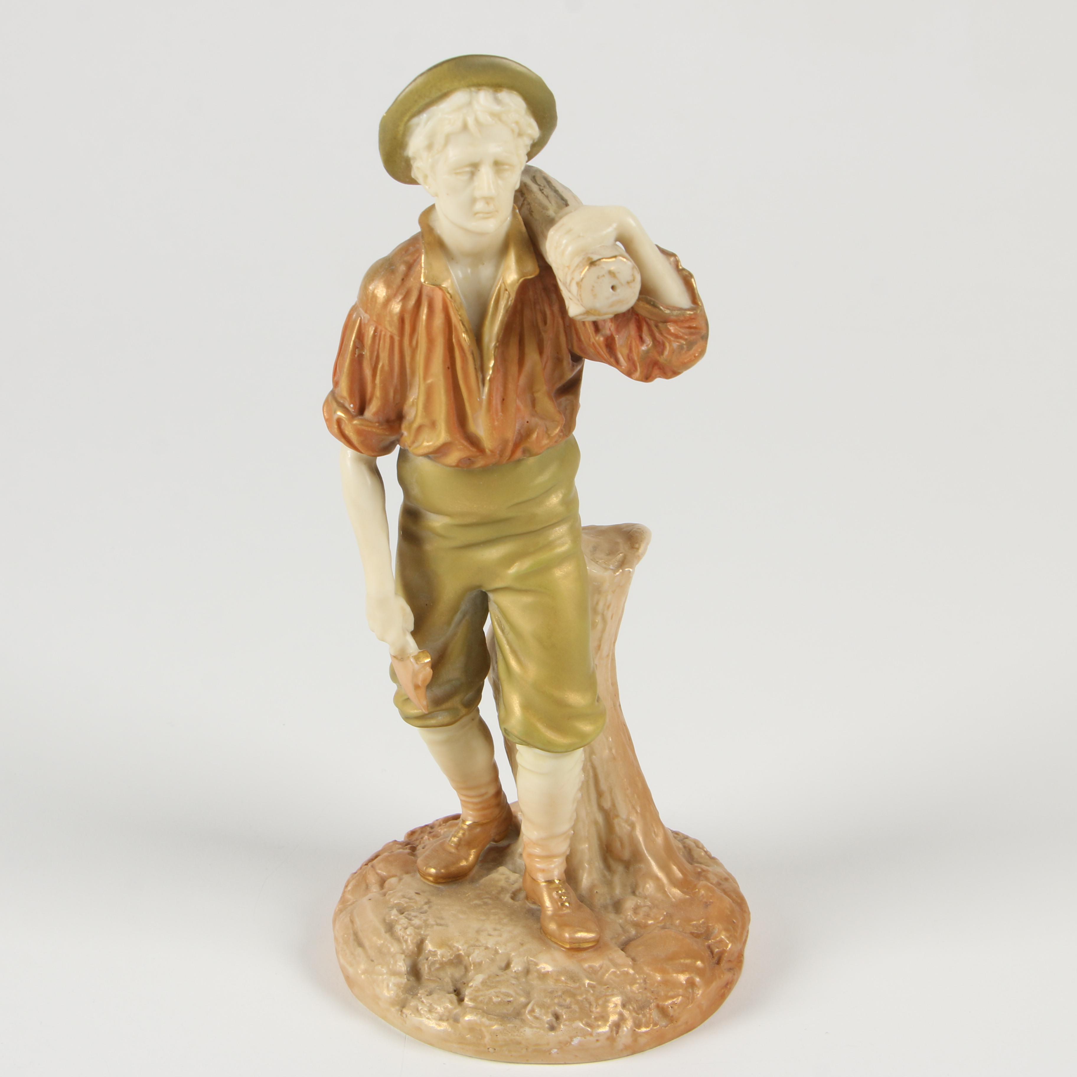 Royal Worcester Porcelain Figurines, Late 19th Century