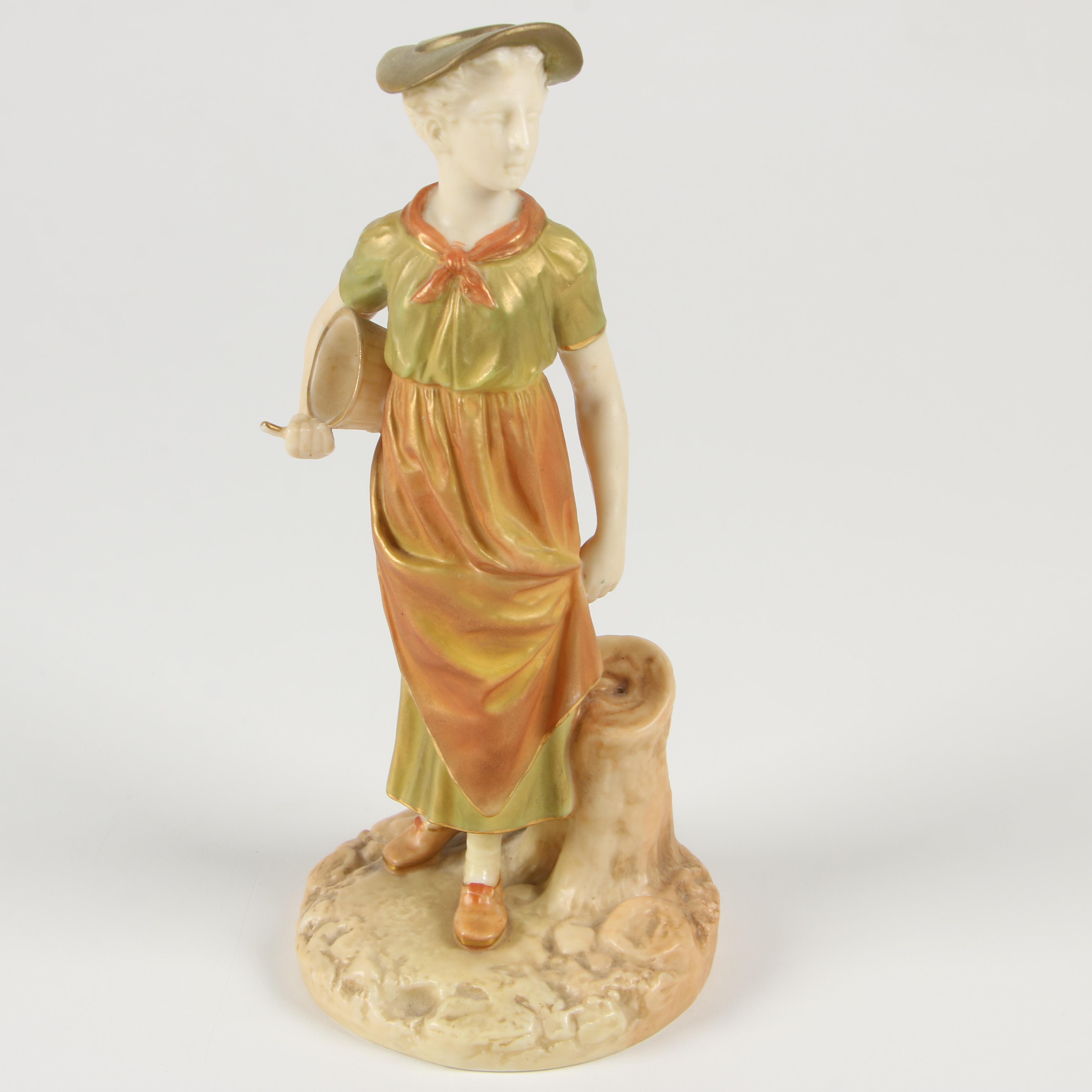 Royal Worcester Porcelain Figurines, Late 19th Century