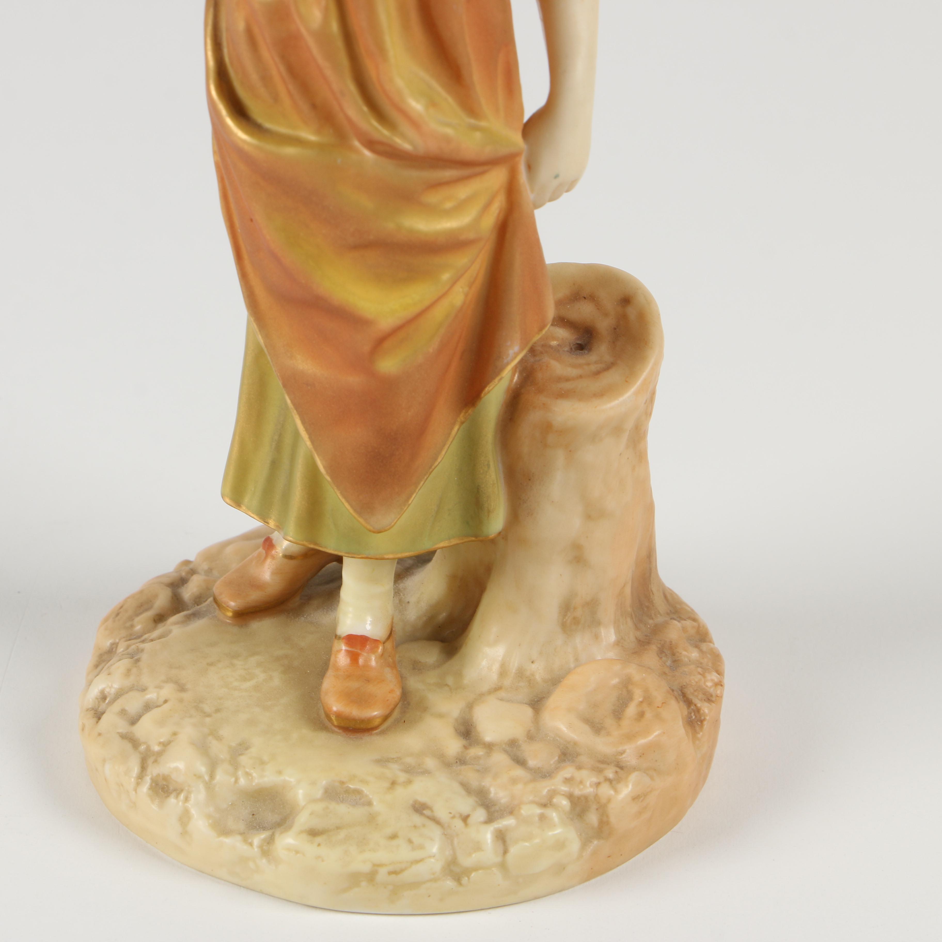 Royal Worcester Porcelain Figurines, Late 19th Century