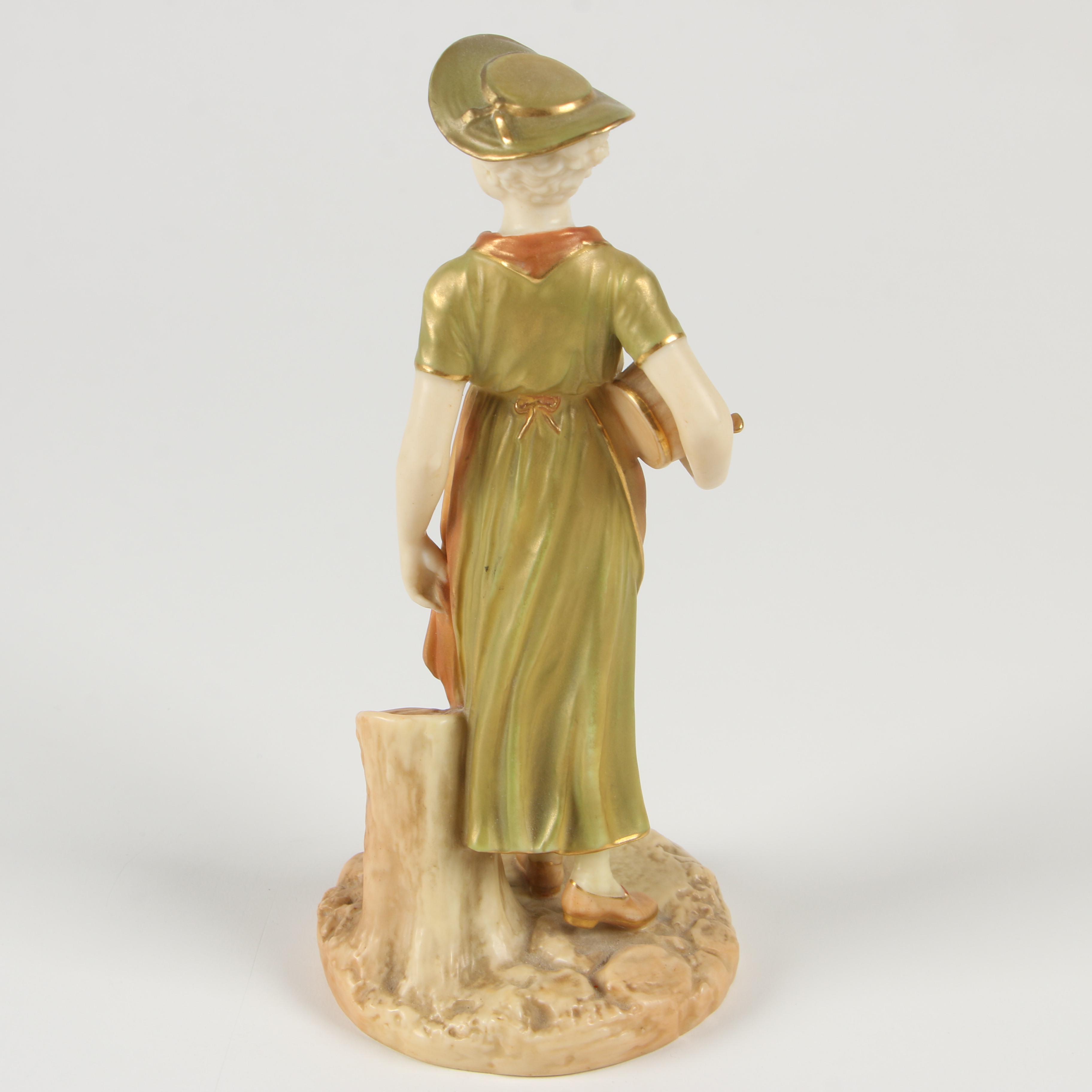Royal Worcester Porcelain Figurines, Late 19th Century