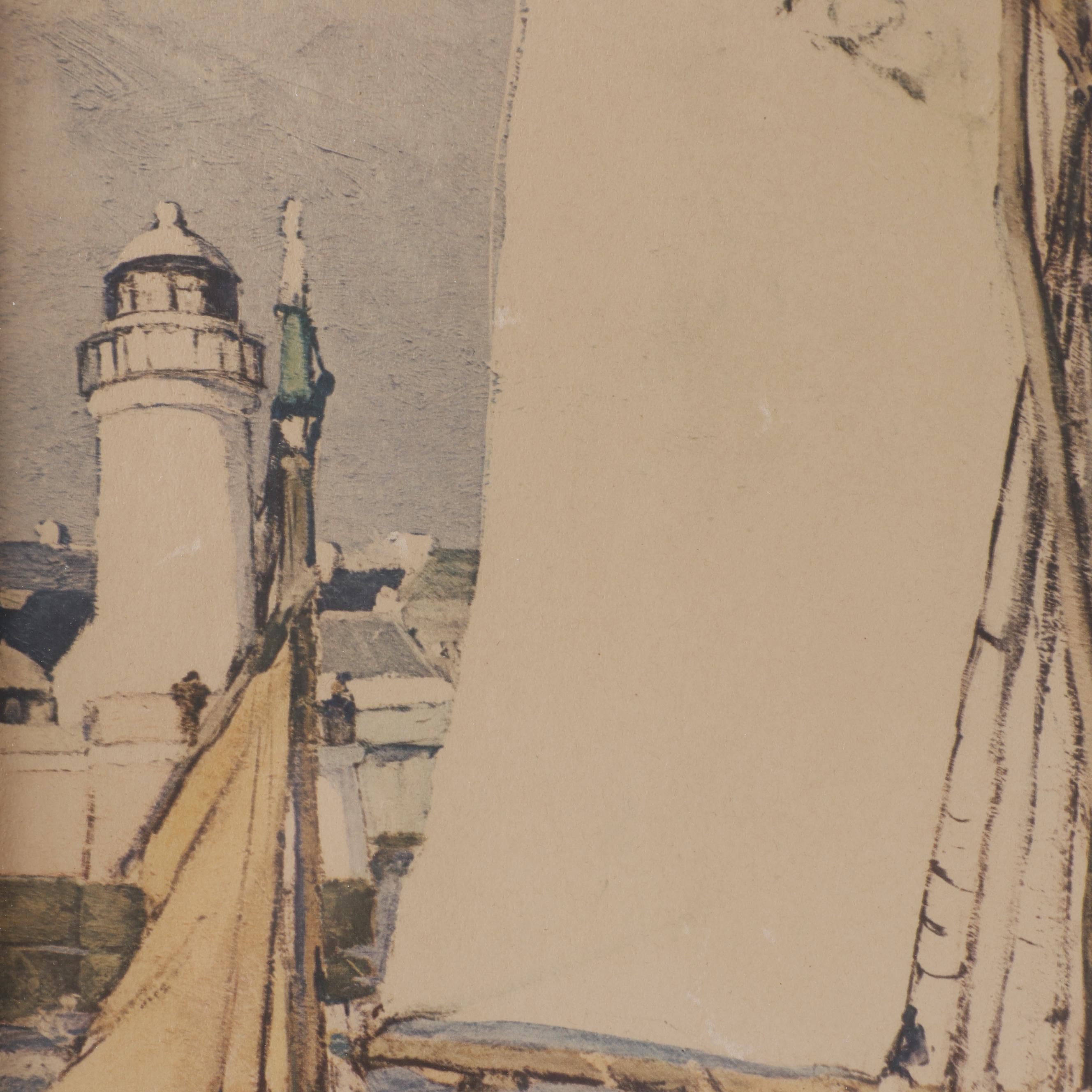 Offset Lithograph after A. Wintz