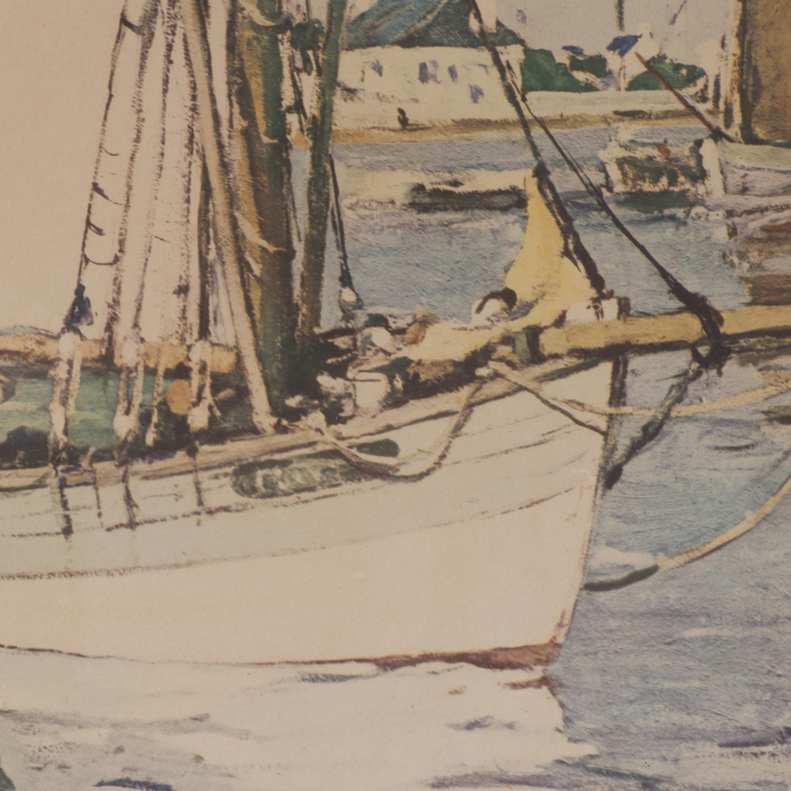 Offset Lithograph after A. Wintz