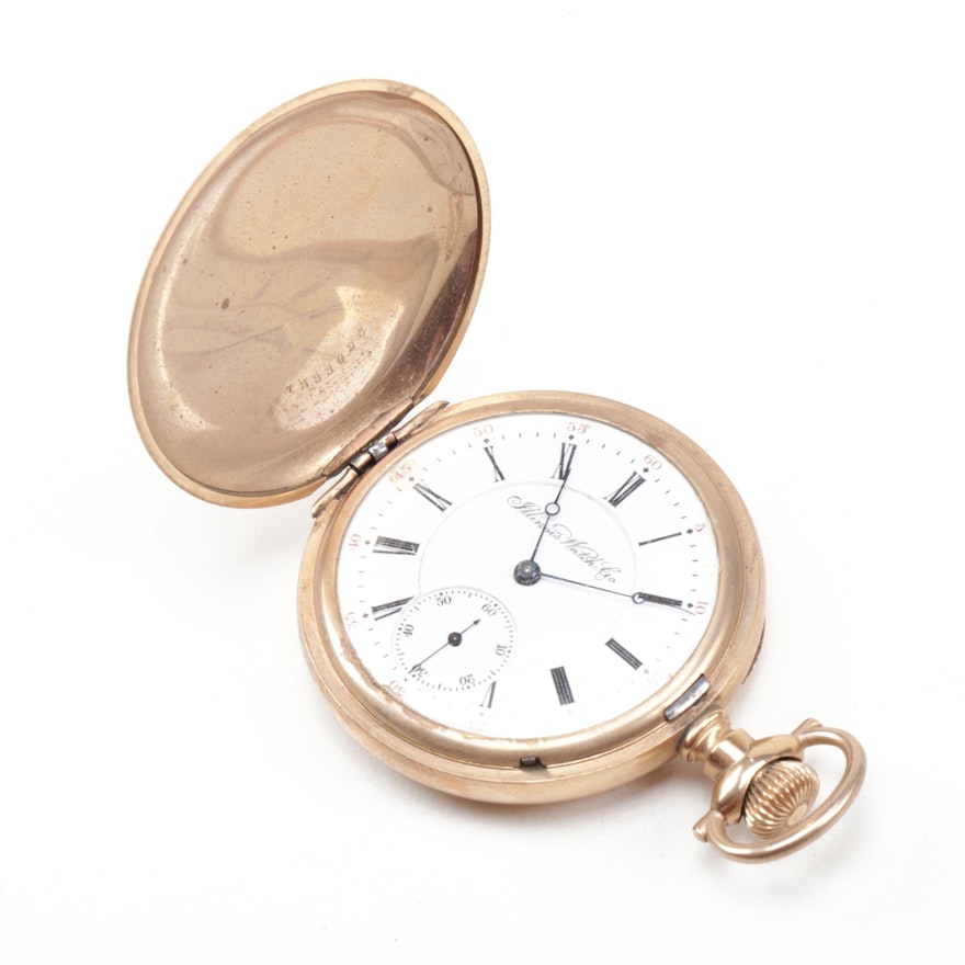 Illinois Watch Co. Gold Filled Pocketwatch, 1902
