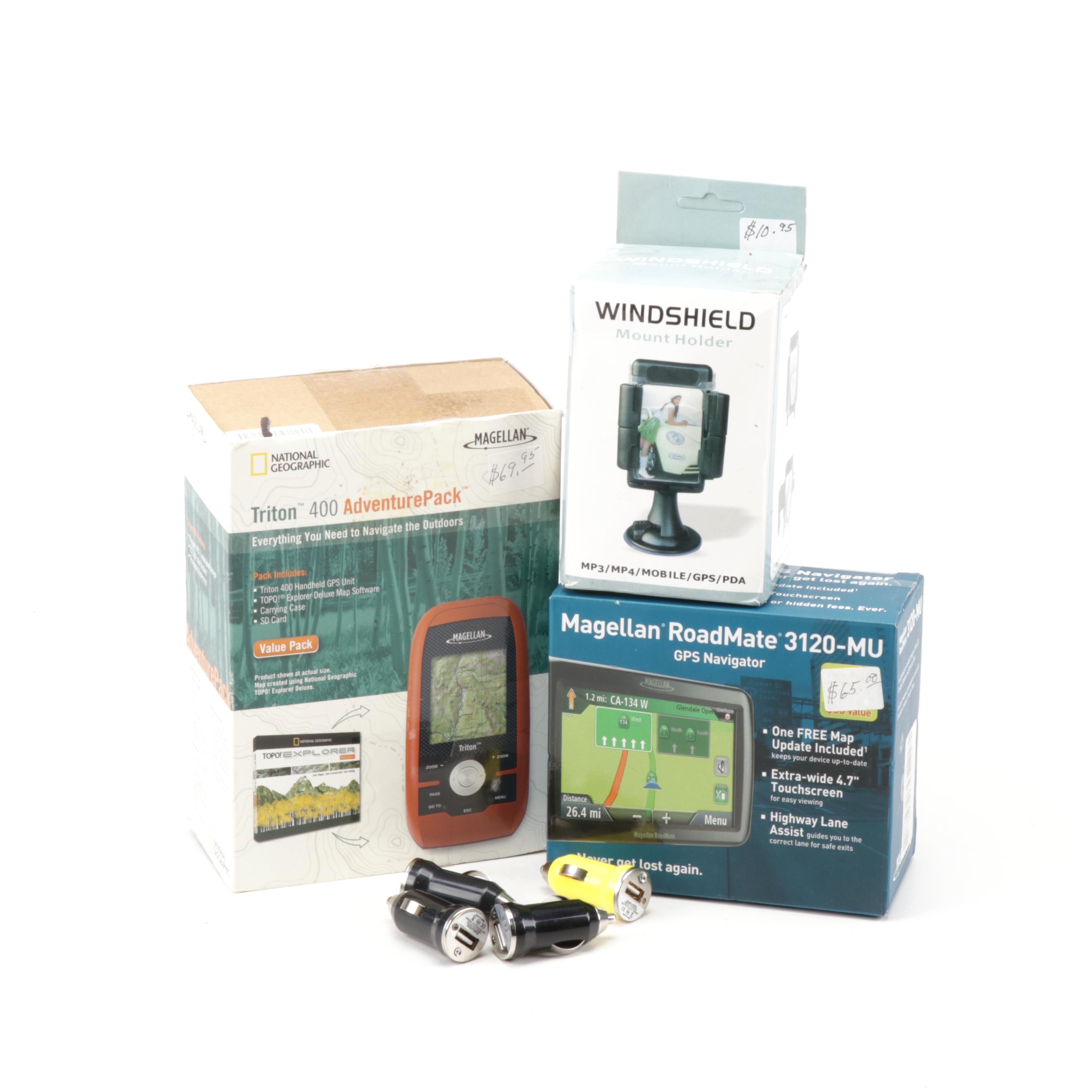 Magellan RoadMate and Triton GPS Navigators