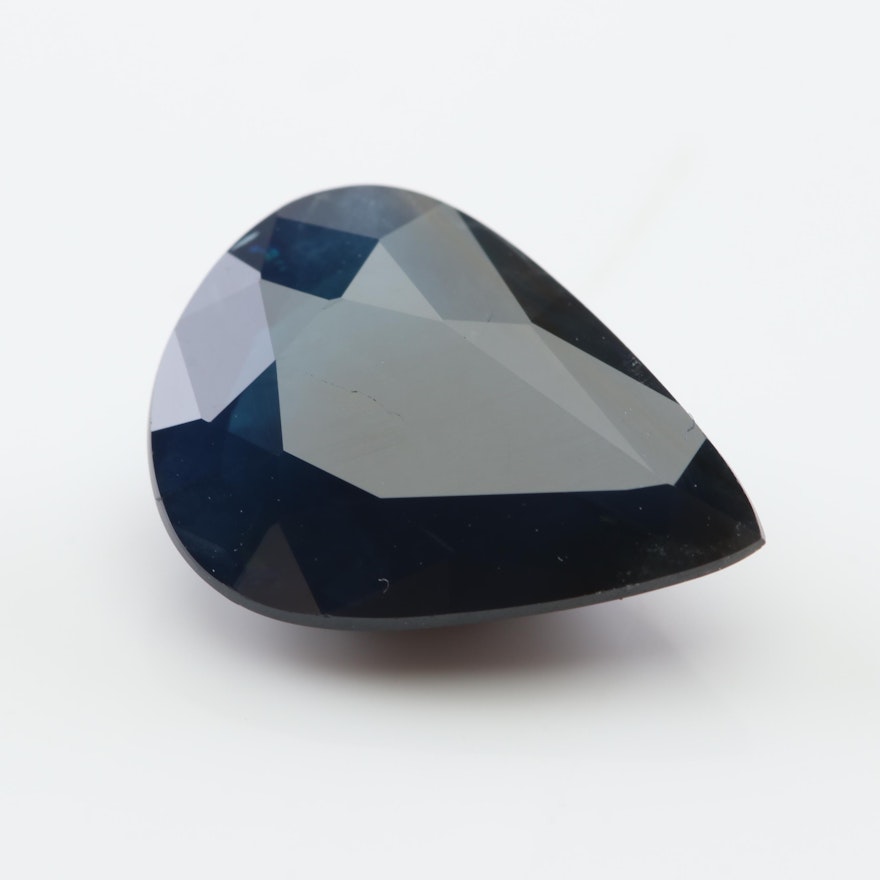 Loose 3.26 CT Sapphire Gemstone