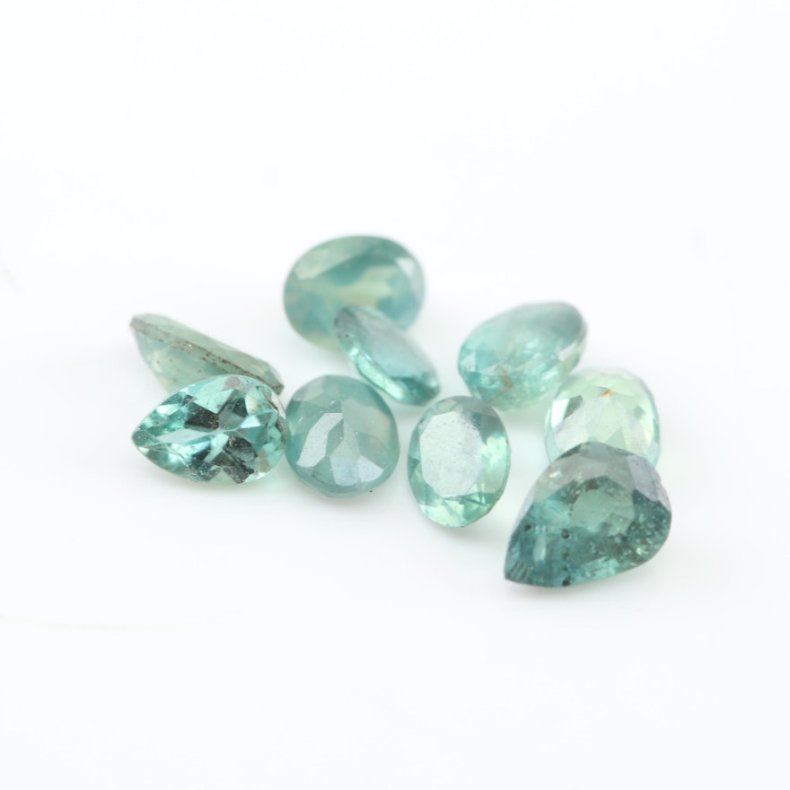 Loose 1.12 CTW Alexandrite Gemstones