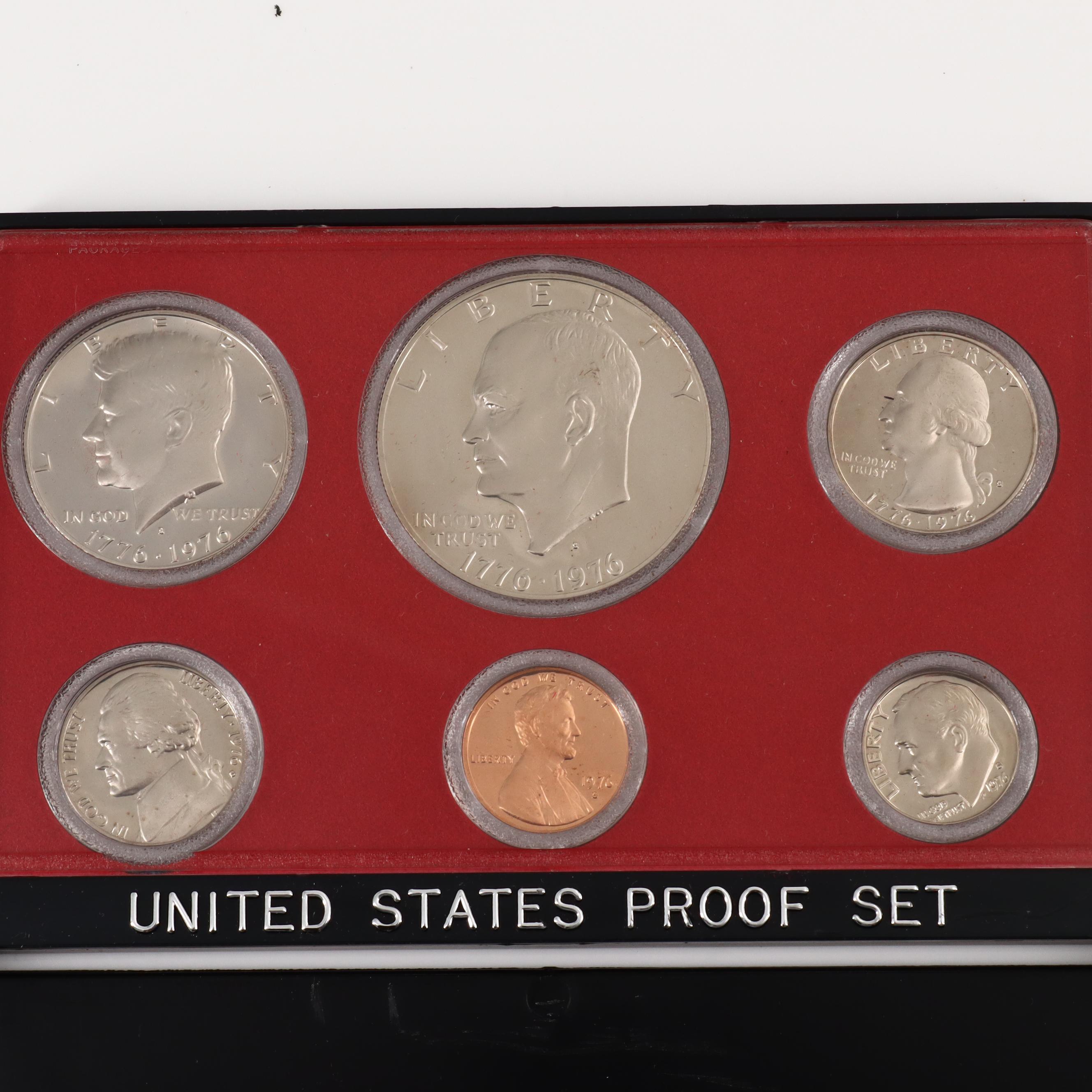 Nine U.S. Mint Proof Sets