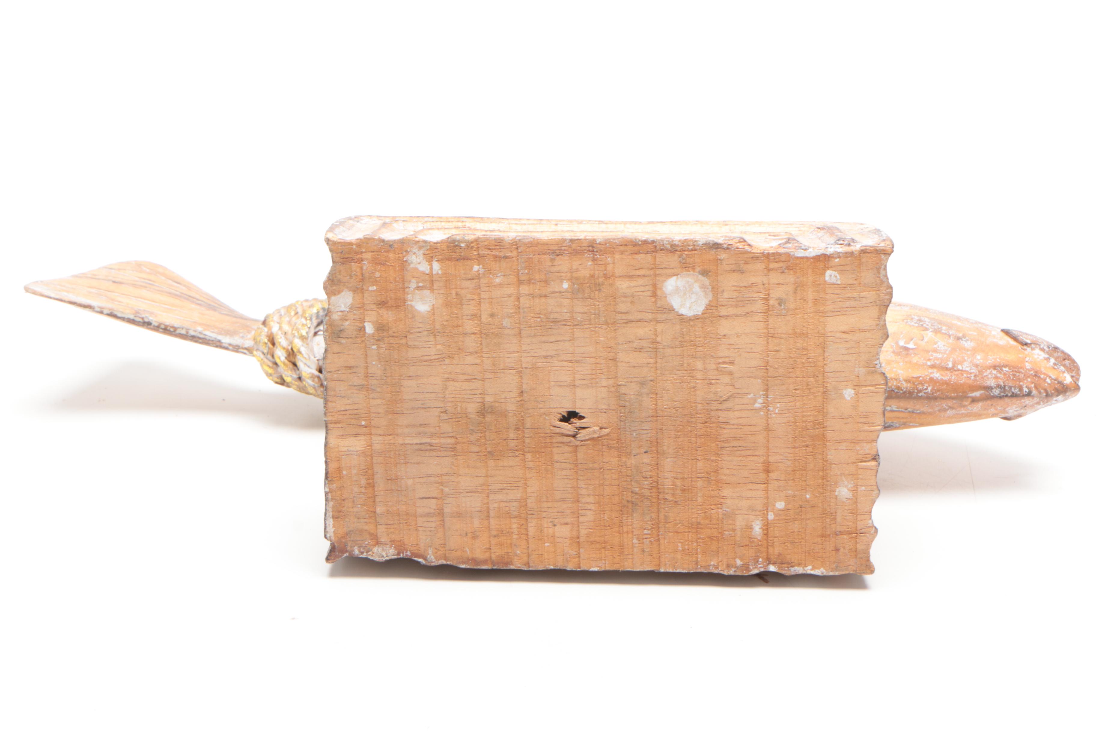 Resin and Wood Fish Figurines Including TII Collections, Contemporary