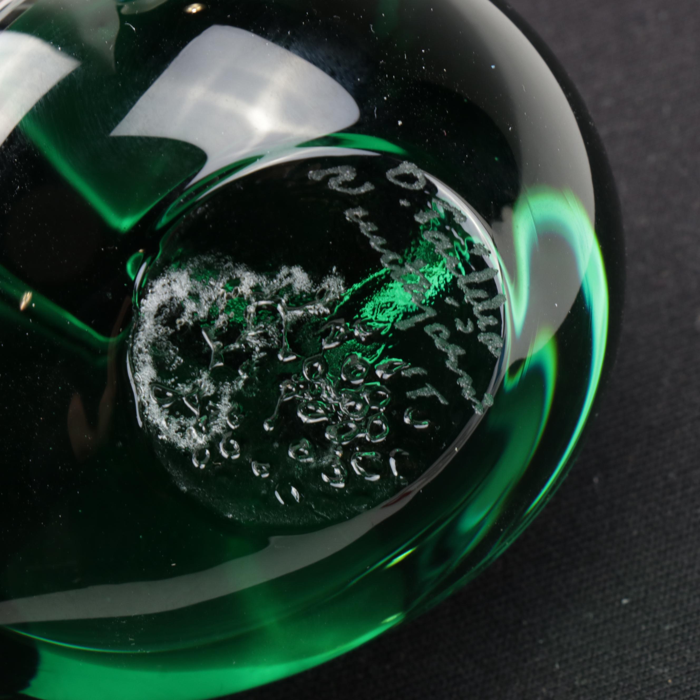 Finnish Modern Oiva Toikka Nuutajärvi Bird Figural Art Glass Sculpture