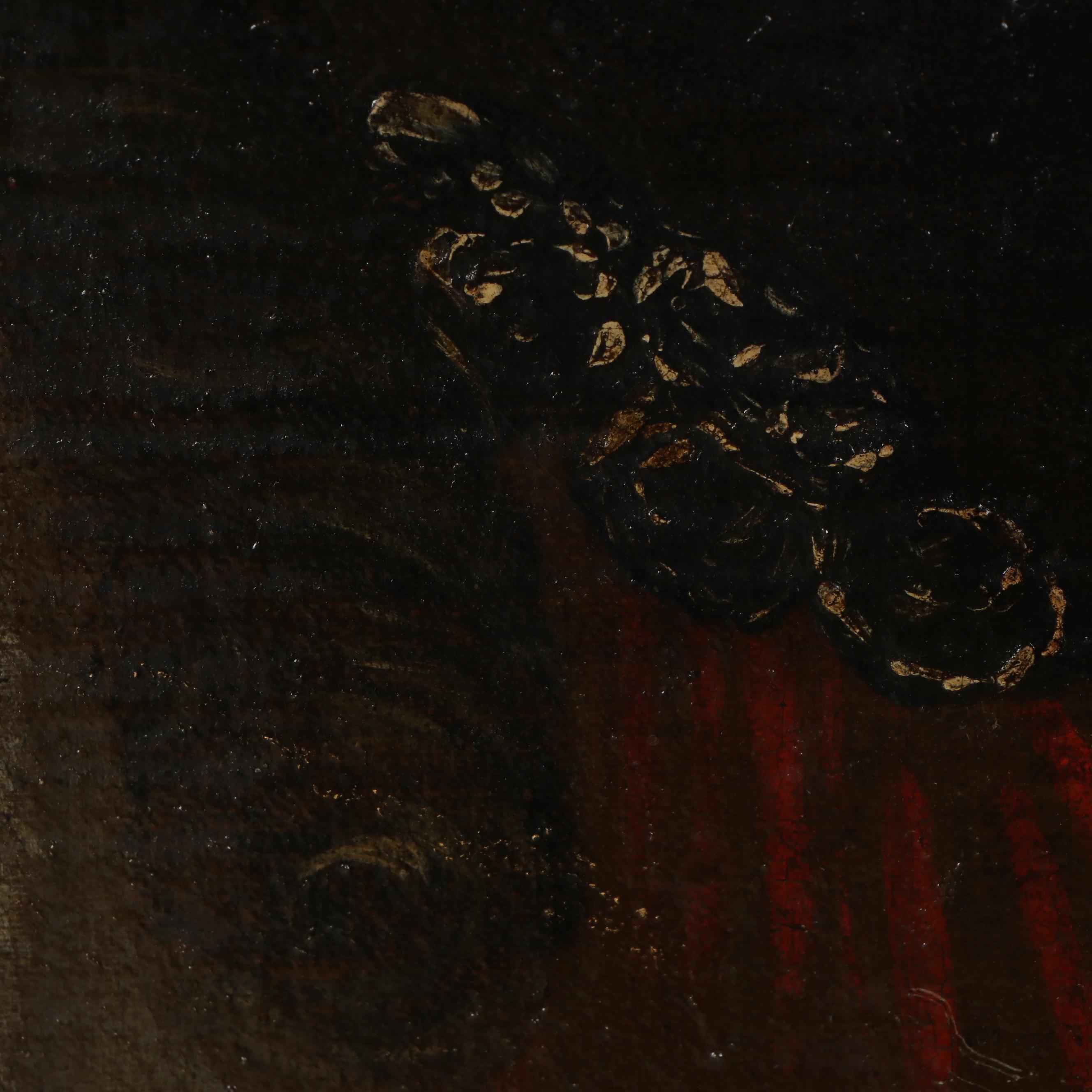 English Provincial School Oil Portrait of Queen Anne of Great Britain