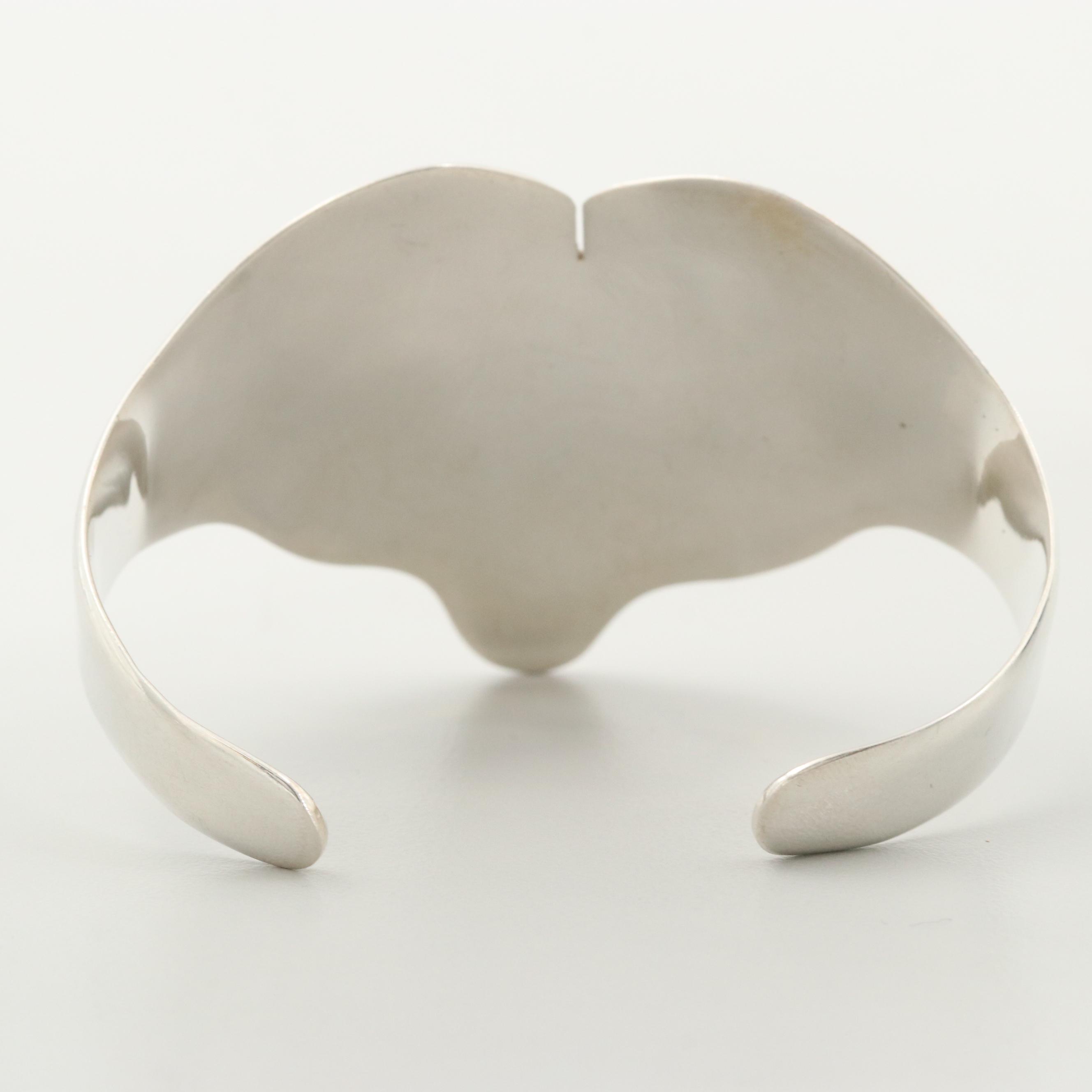 Taxco Talleres de Los Ballesteros Sterling Silver Cuff Bracelet