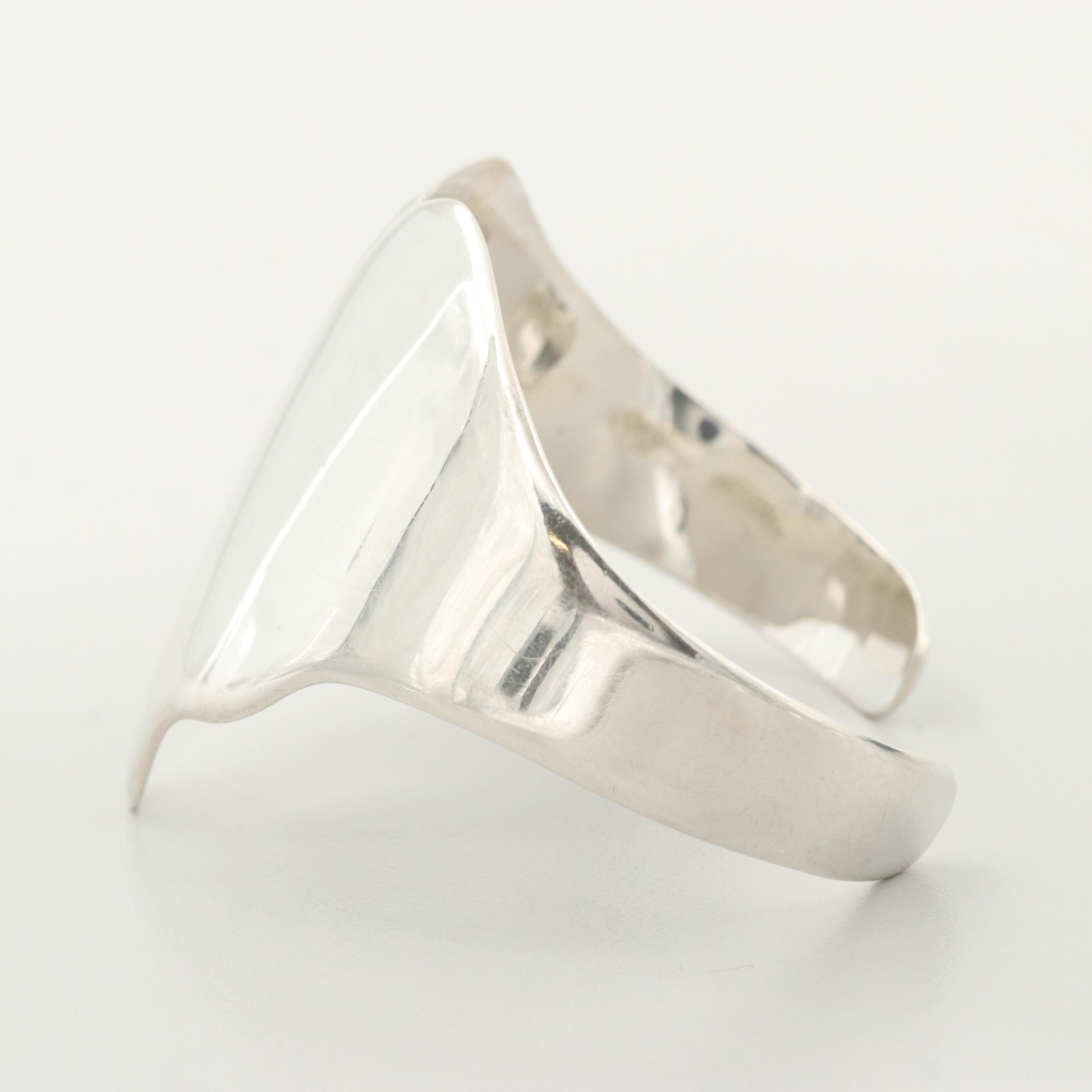 Taxco Talleres de Los Ballesteros Sterling Silver Cuff Bracelet