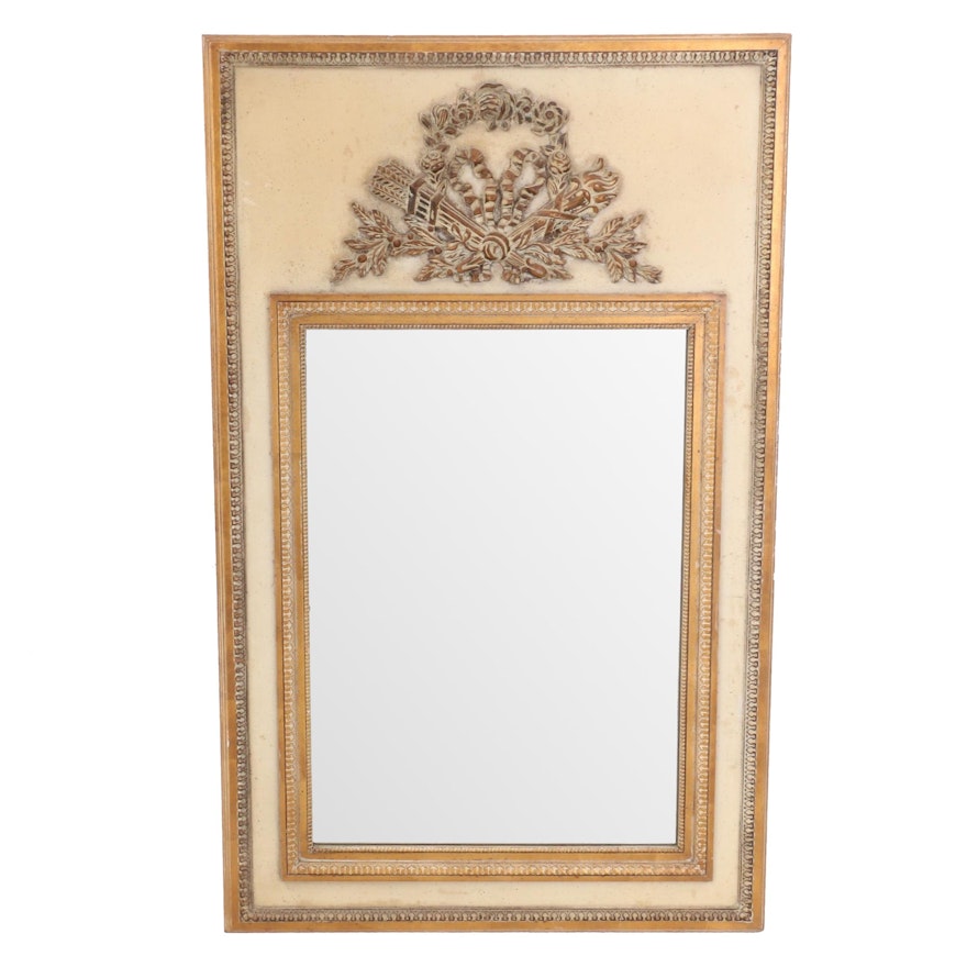 Louis XVI Style Decorative Tabernacle Mirror