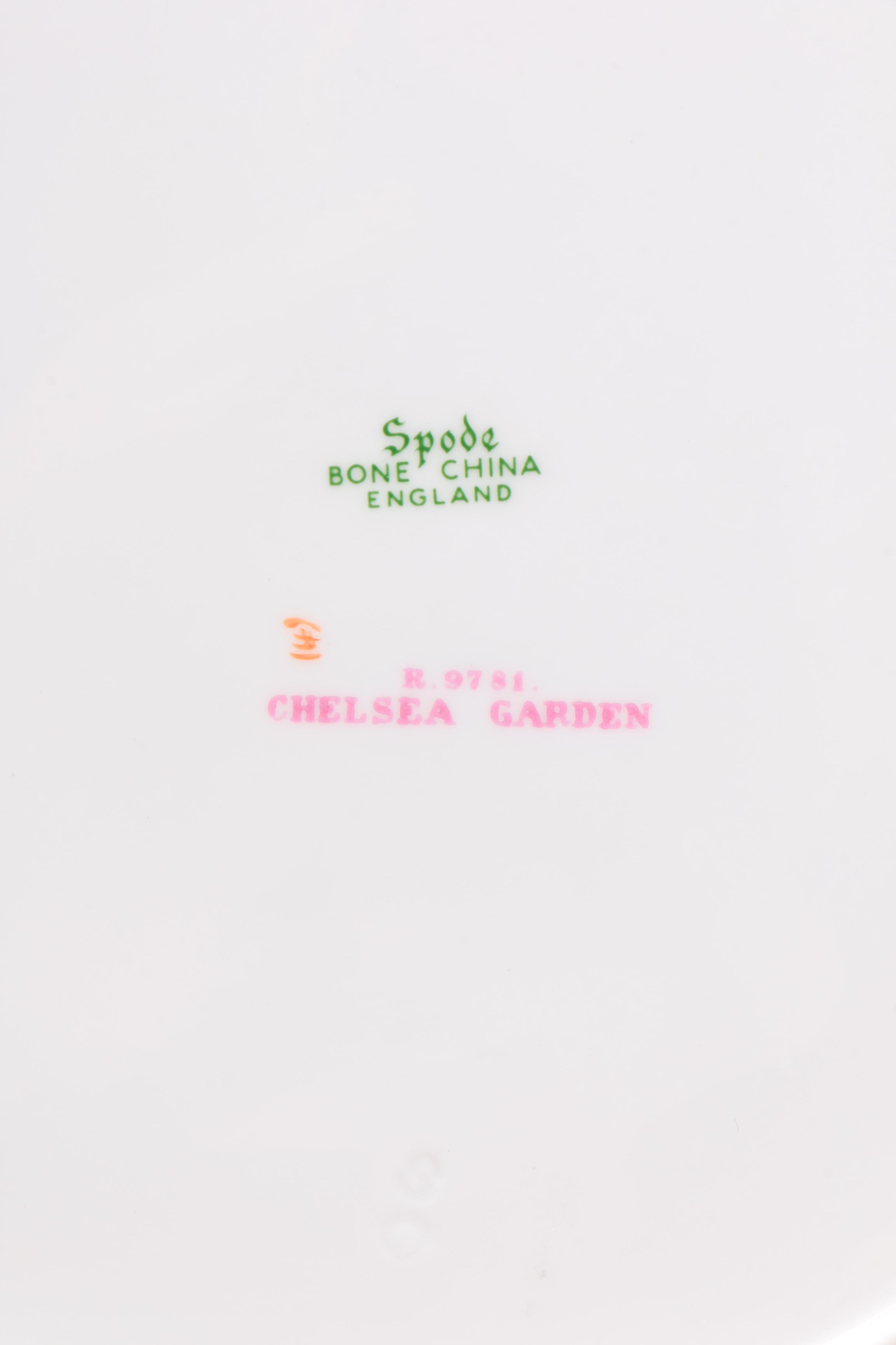 Spode "Chelsea Garden" China Dinnerware, 1952 - 1988