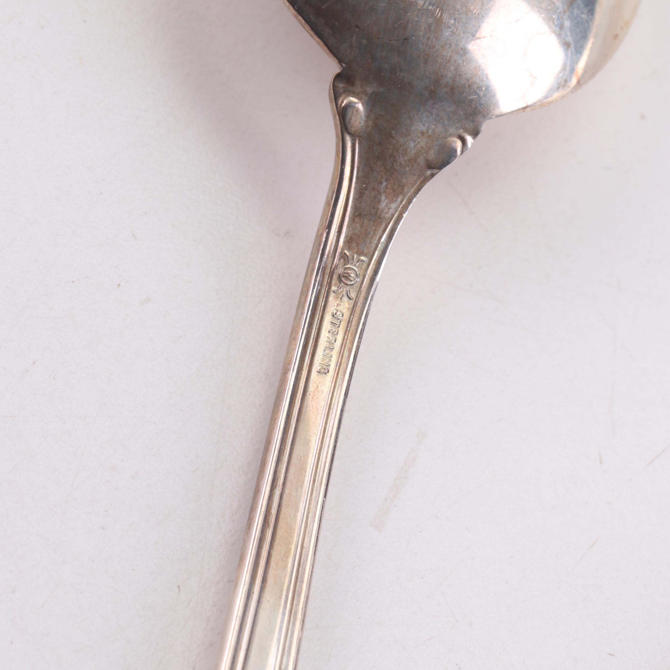 Frank M. Whiting "Georgian Shell" Sterling Silver Flatware Service for Twelve