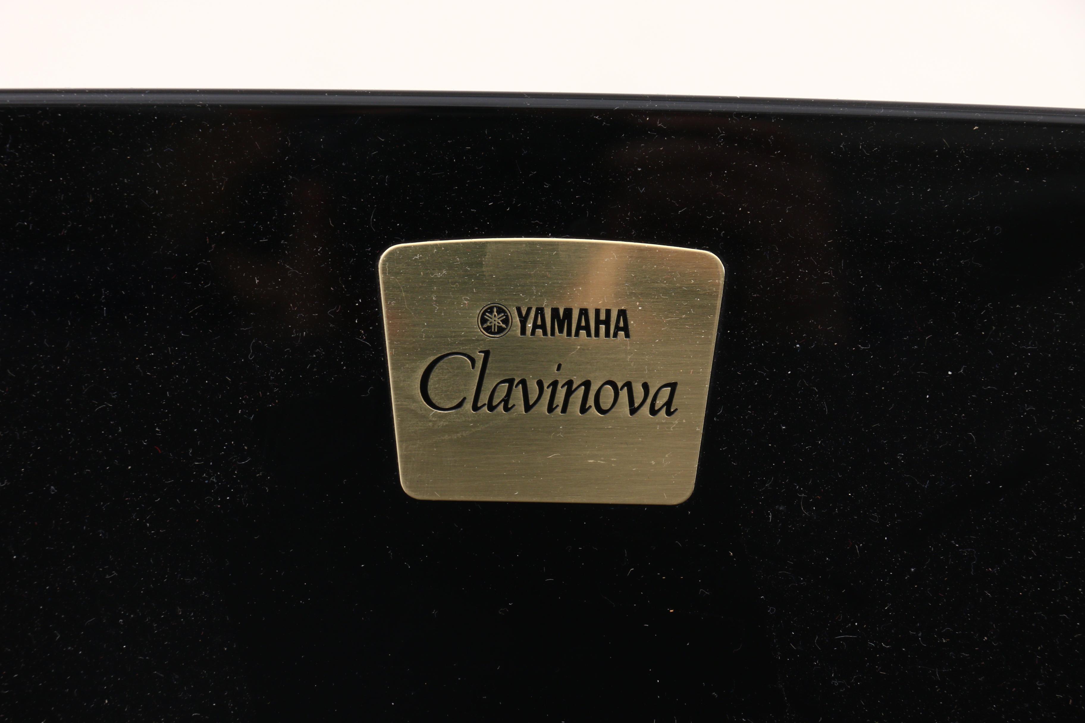 Yamaha Polished Ebony Clavinova Electric Piano with Bench