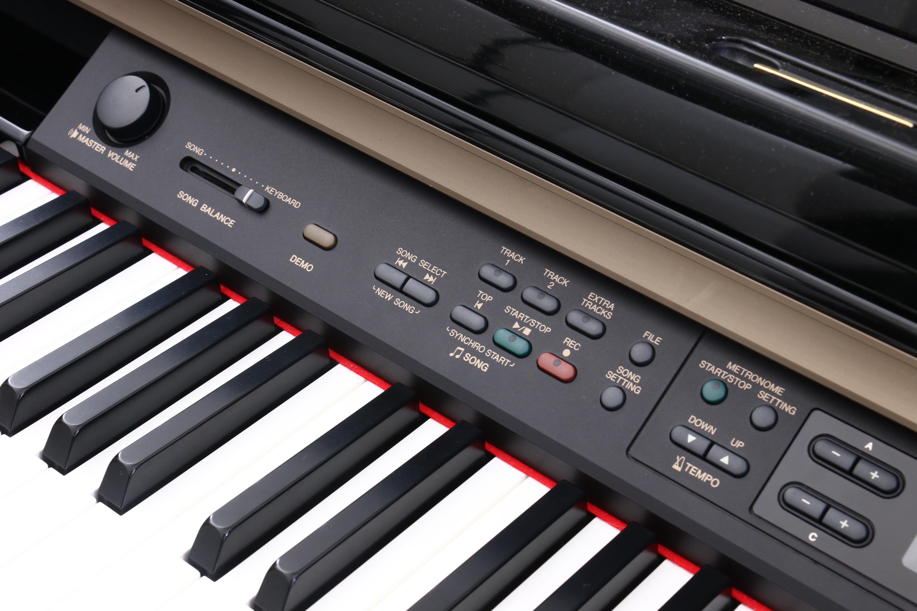 Yamaha Polished Ebony Clavinova Electric Piano with Bench