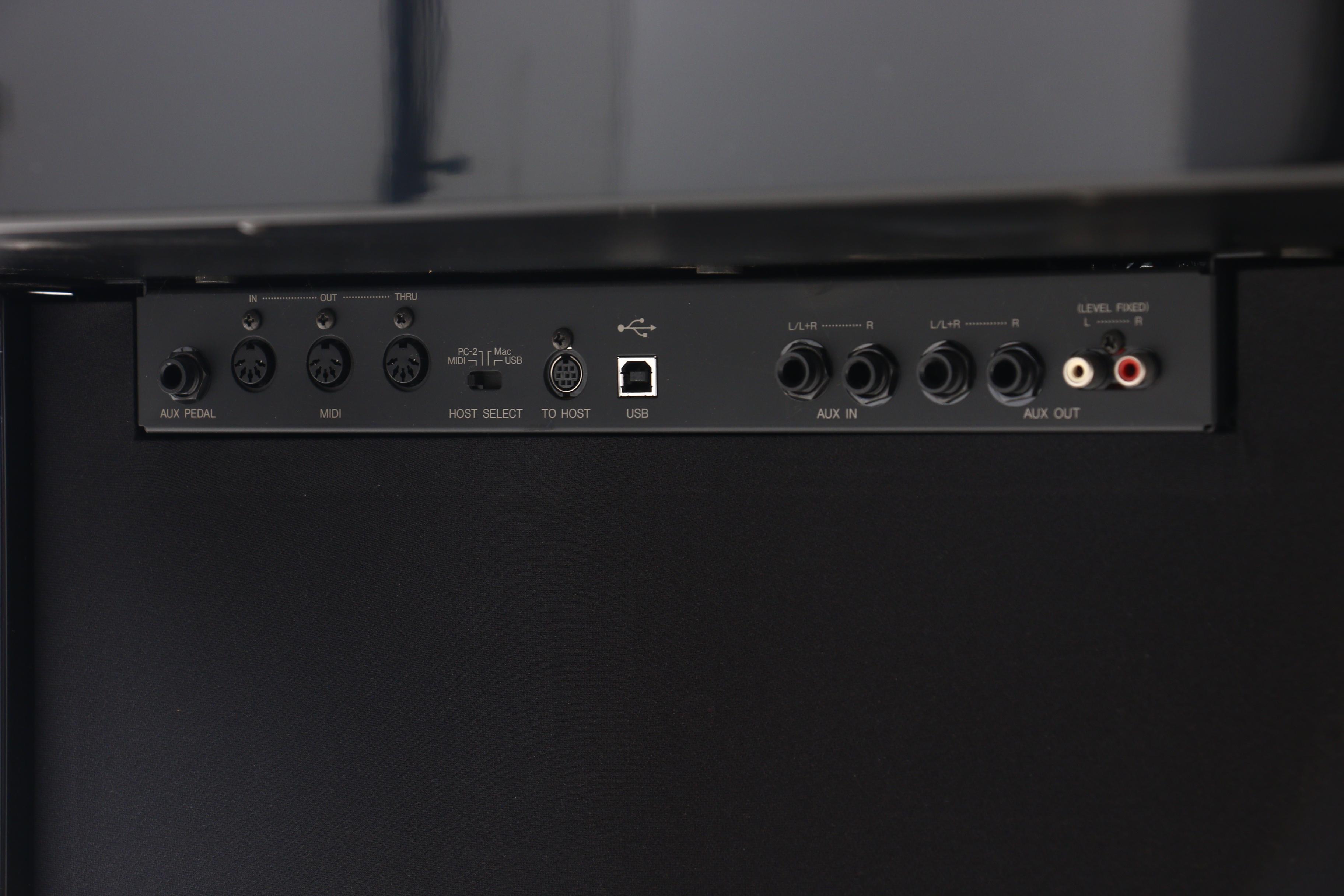 Yamaha Polished Ebony Clavinova Electric Piano with Bench