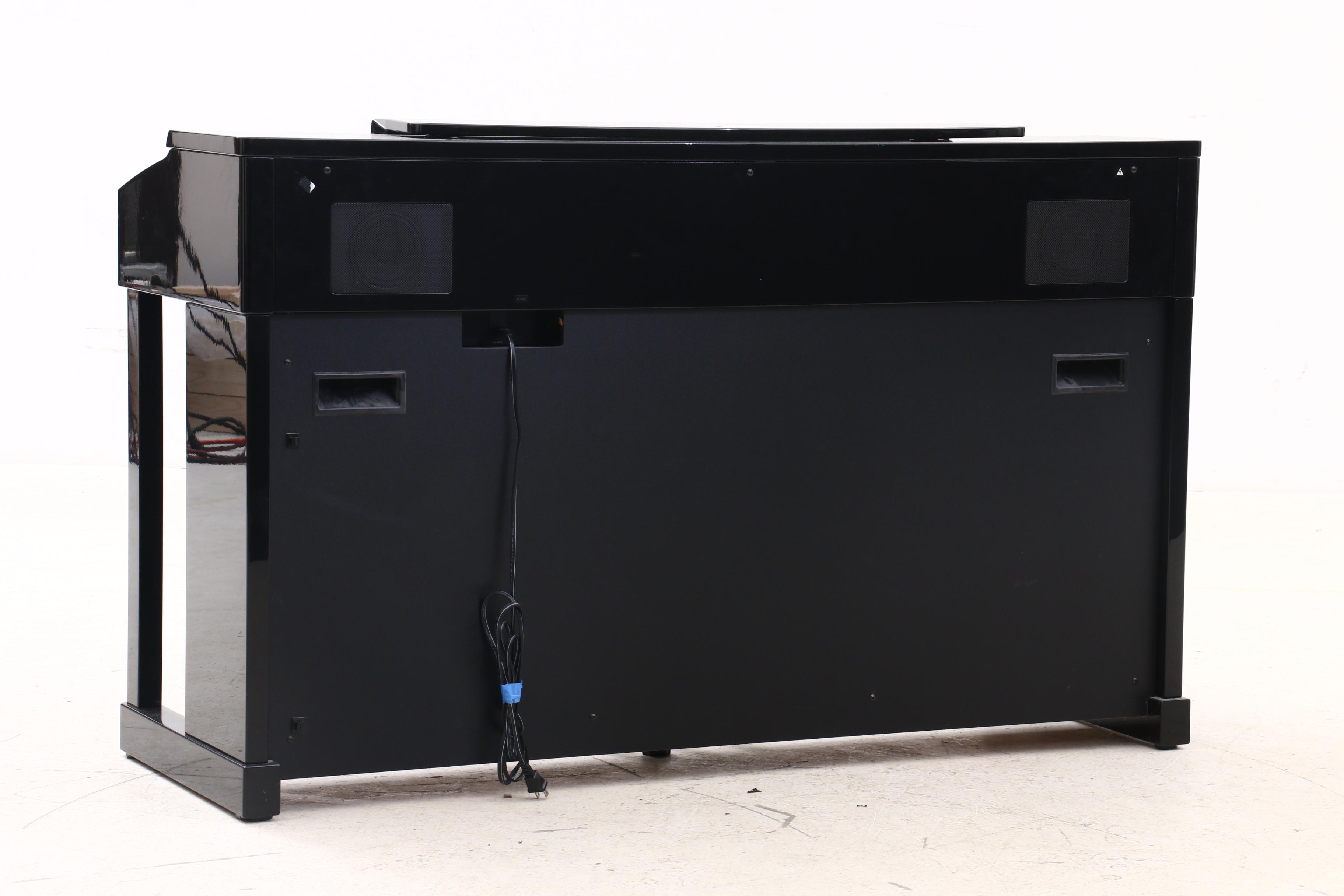 Yamaha Polished Ebony Clavinova Electric Piano with Bench