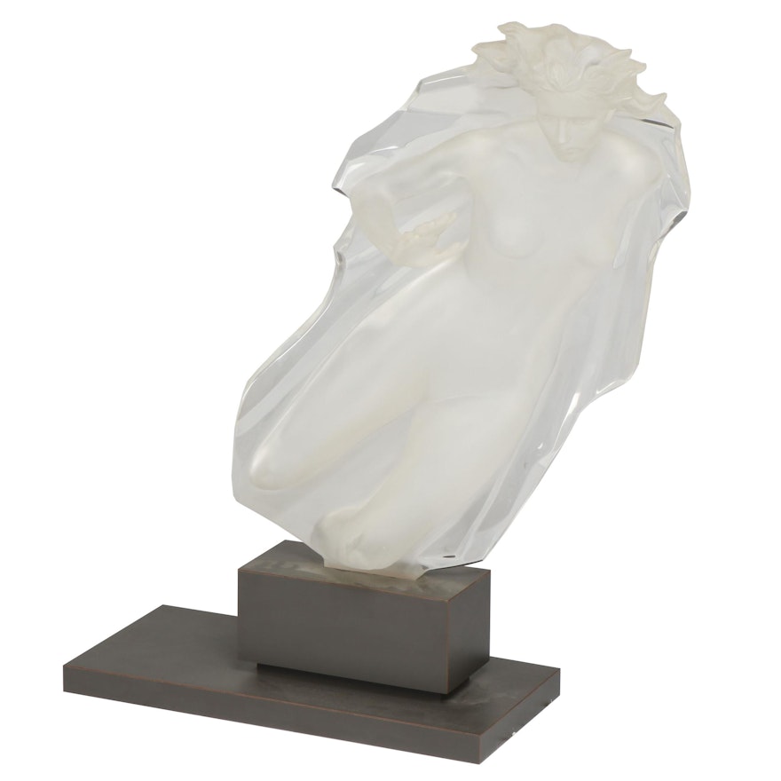 Frederick Hart Lucite Sculpture "Sacred Mysteries: Acts of Light"