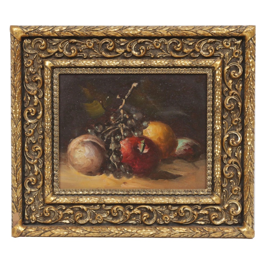 Still Life of Fruit Oil Painting
