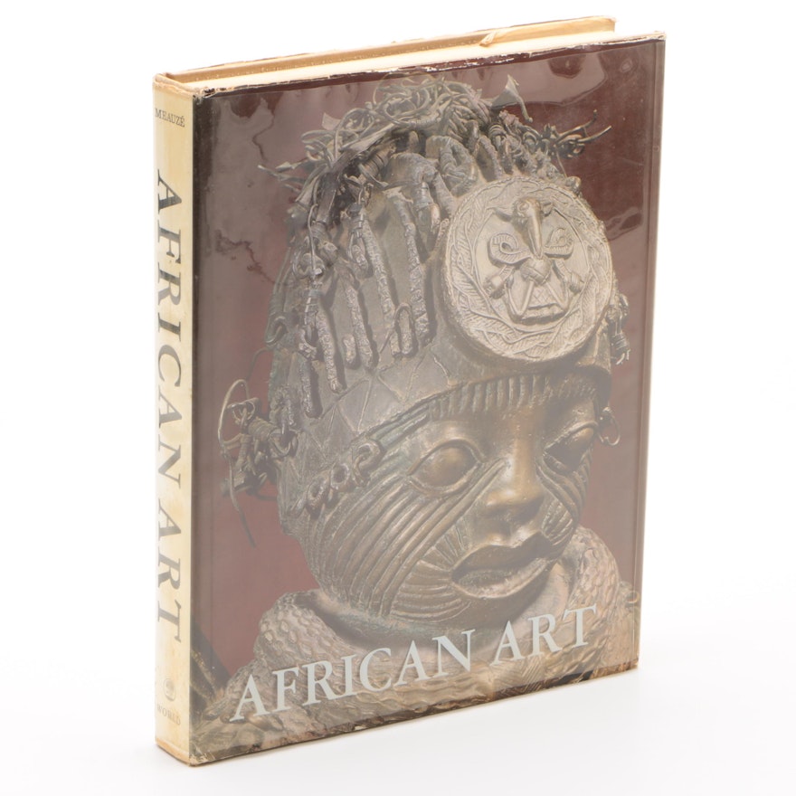 1968 First Edition "African Art" by Pierre Meauzé