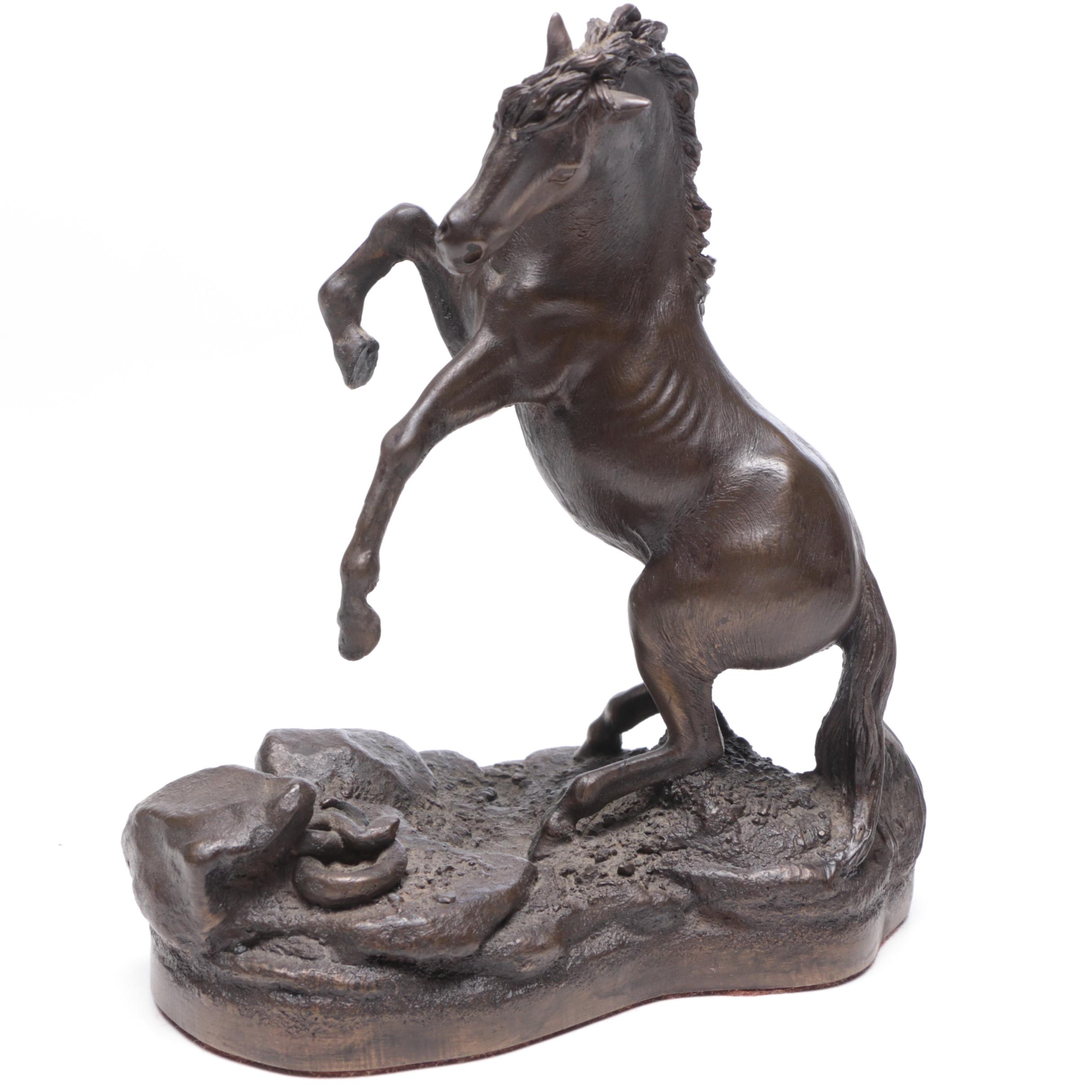 Heredities Limited Bronzed Resin Sculptures