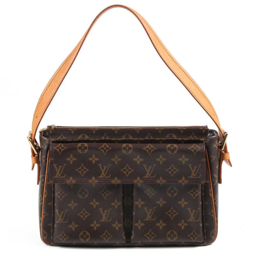 Louis Vuitton Paris Viva Cite GM Shoulder Bag in Monogram Canvas