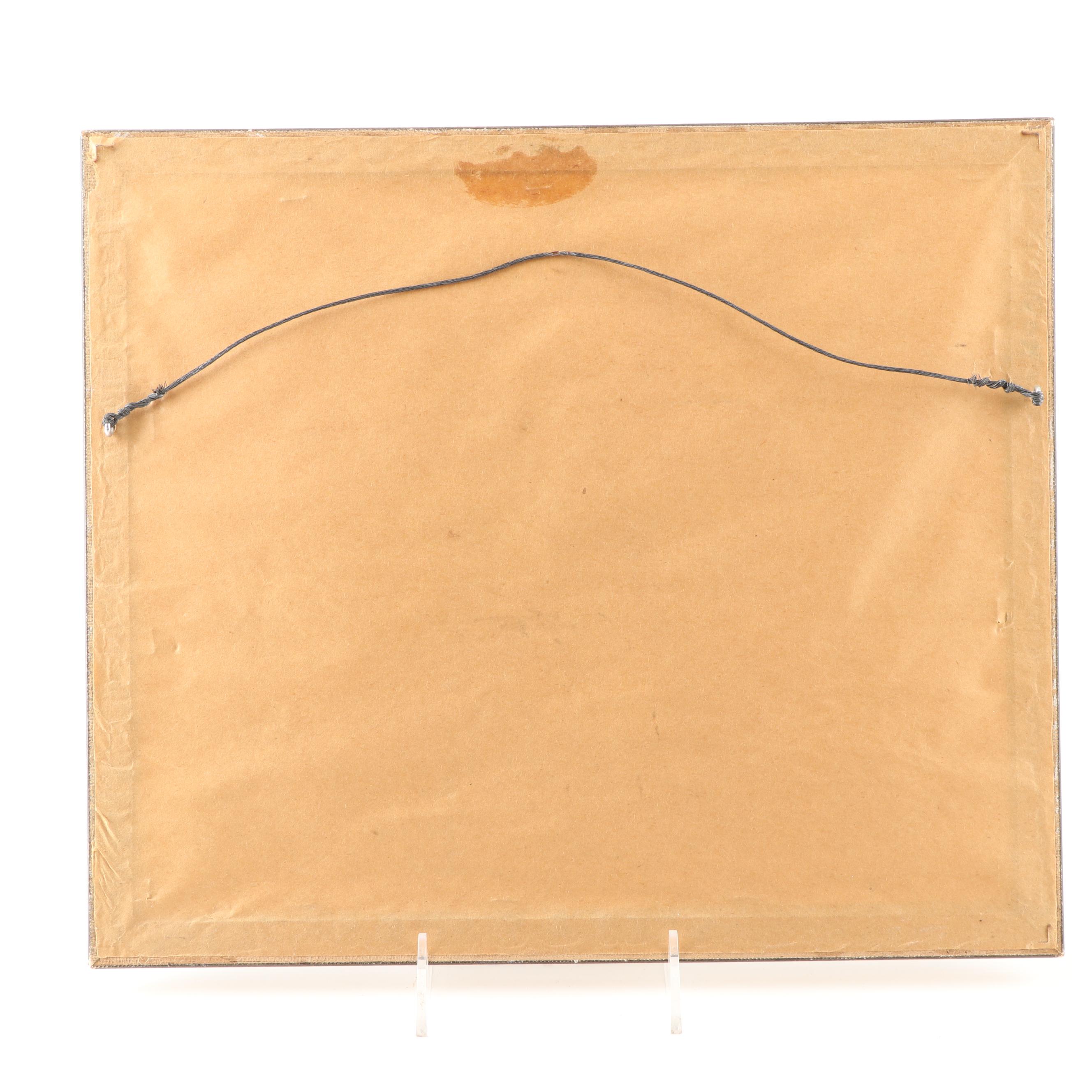 Cheryl Brooks Werkheiser Etching and Christina Dowdy "Rabbit" Painting