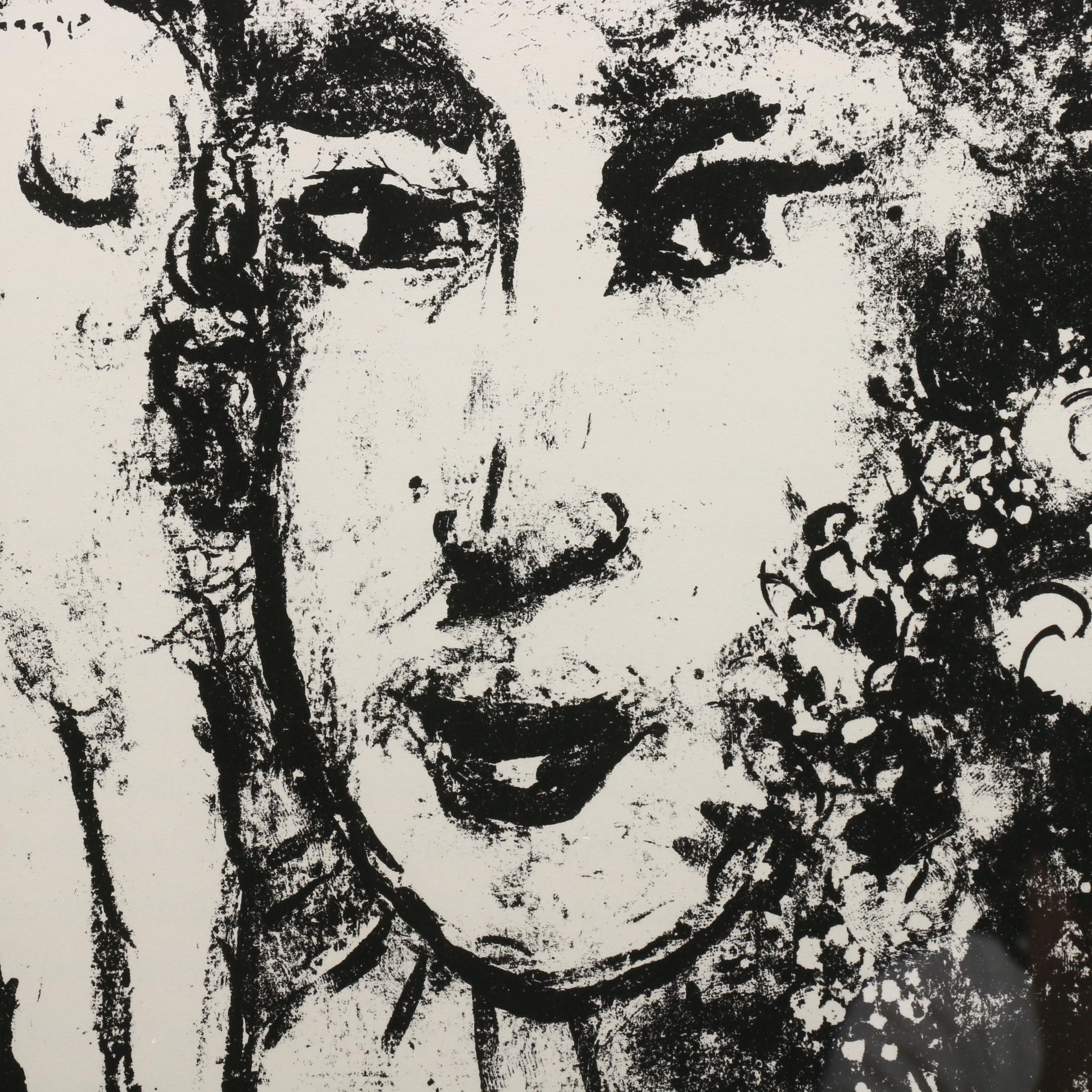 Marc Chagall Lithograph for "Derrière le Miroir"