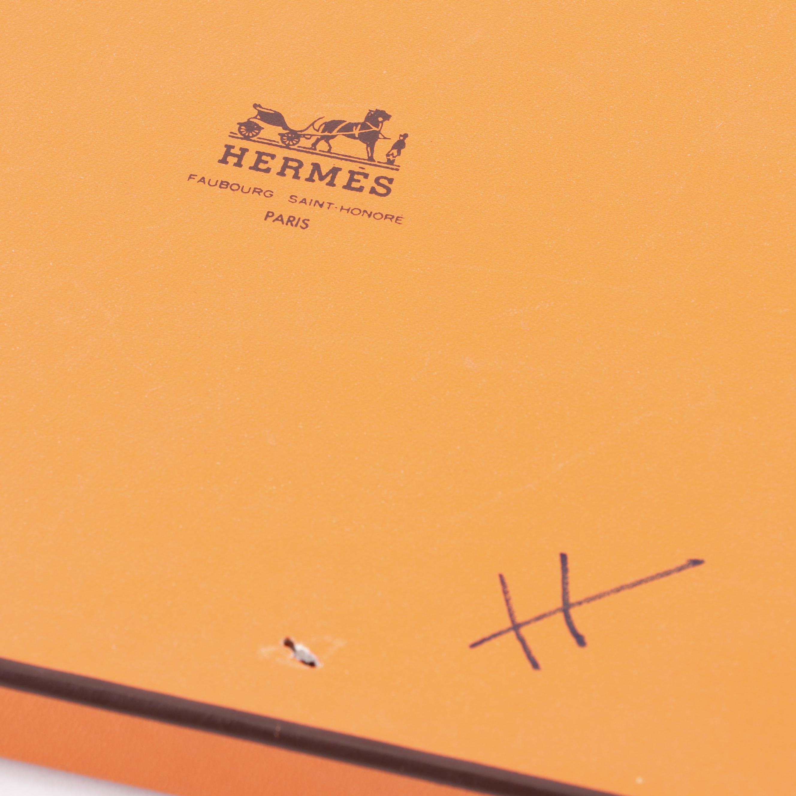 Hermès Paris "Hommage a l'Amitie Franco-Ellenique" Silk Scarf by Julia Abadie