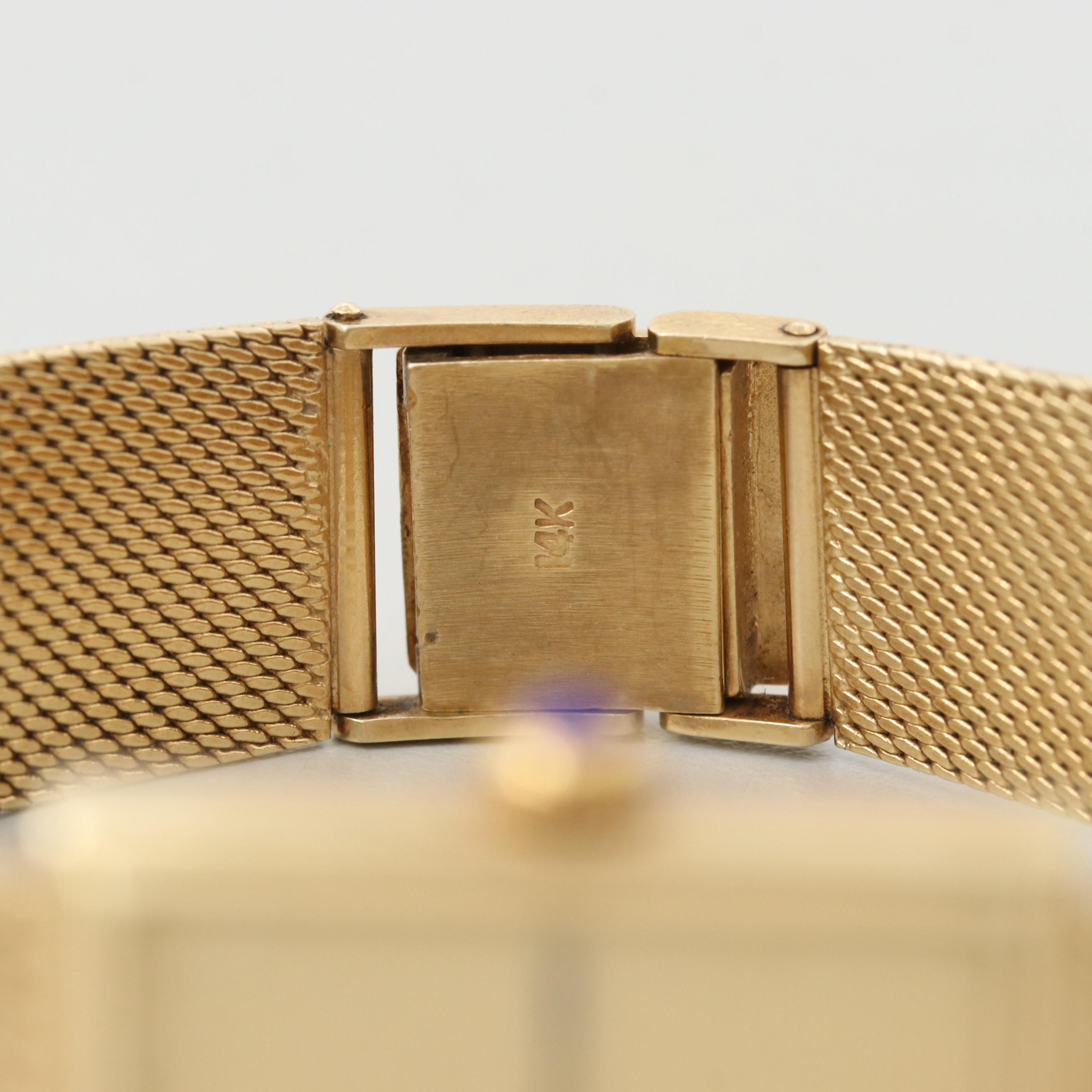 Jacques Prevard 14K Yellow Gold Watch