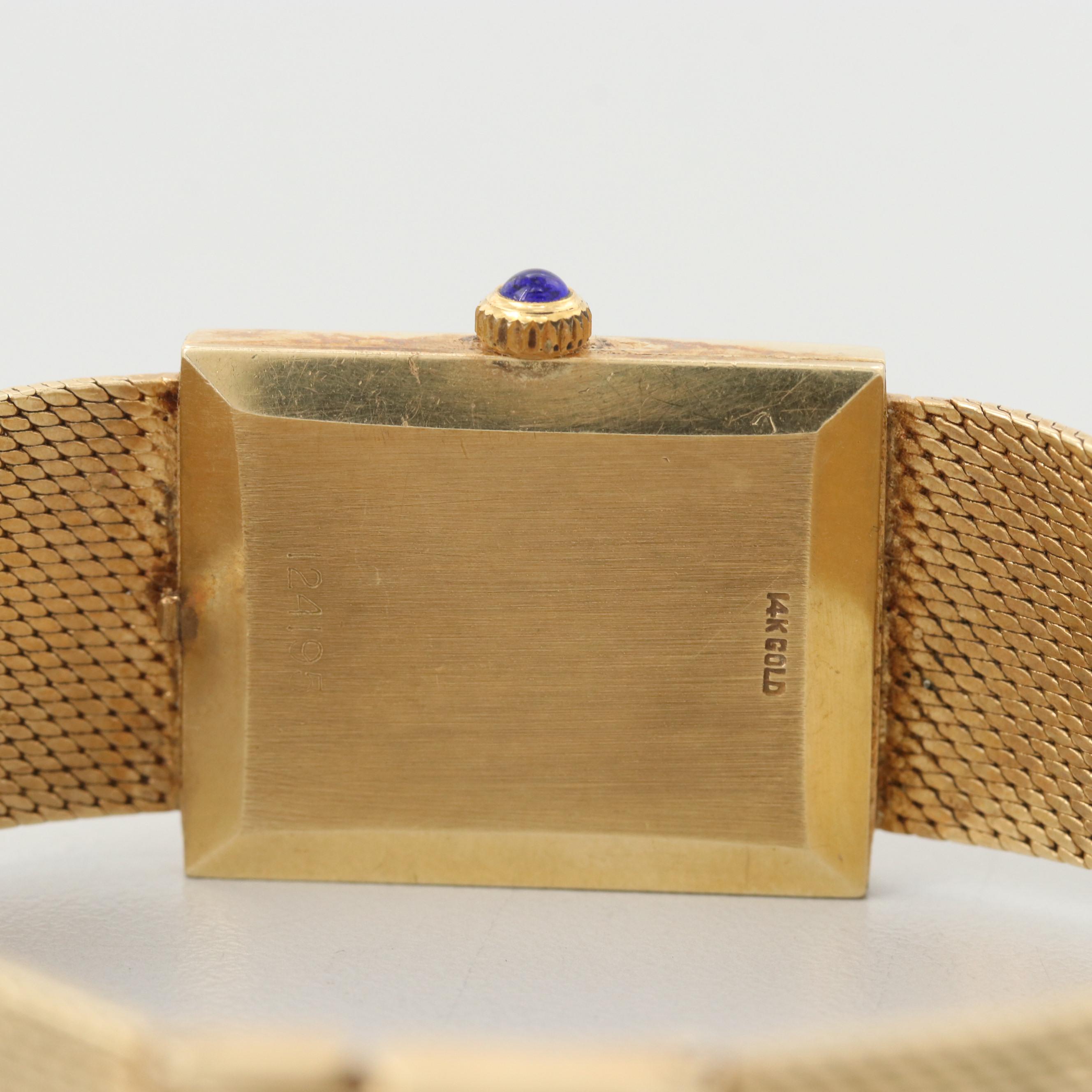 Jacques Prevard 14K Yellow Gold Watch