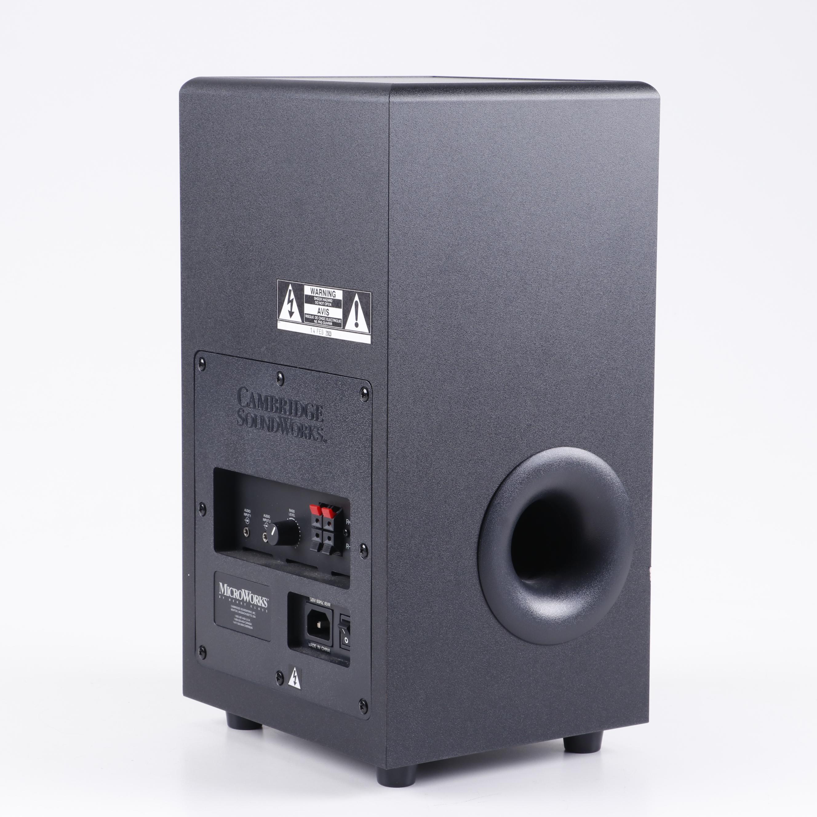 Cambridge SoundWorks MicroWorks Speaker System