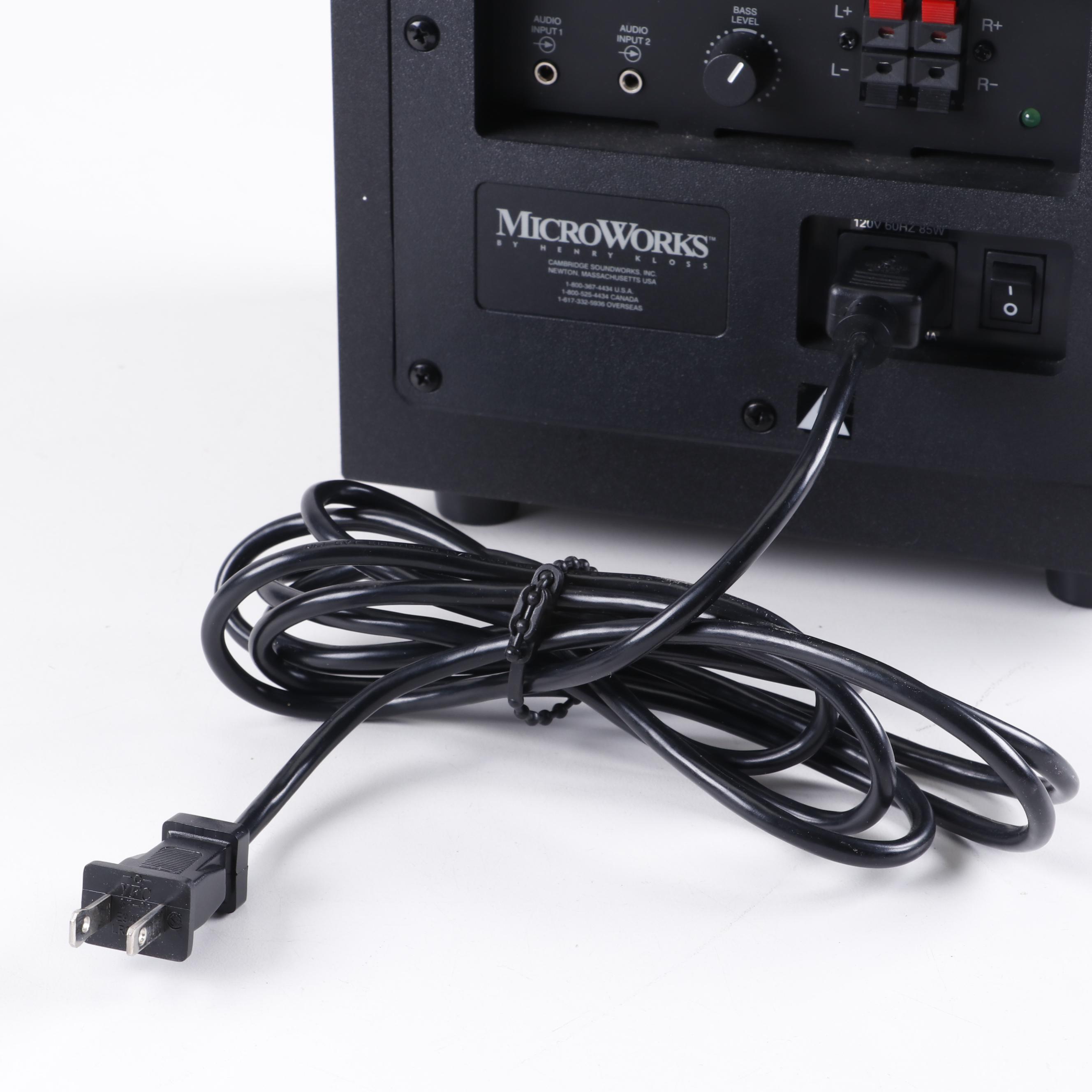 Cambridge SoundWorks MicroWorks Speaker System