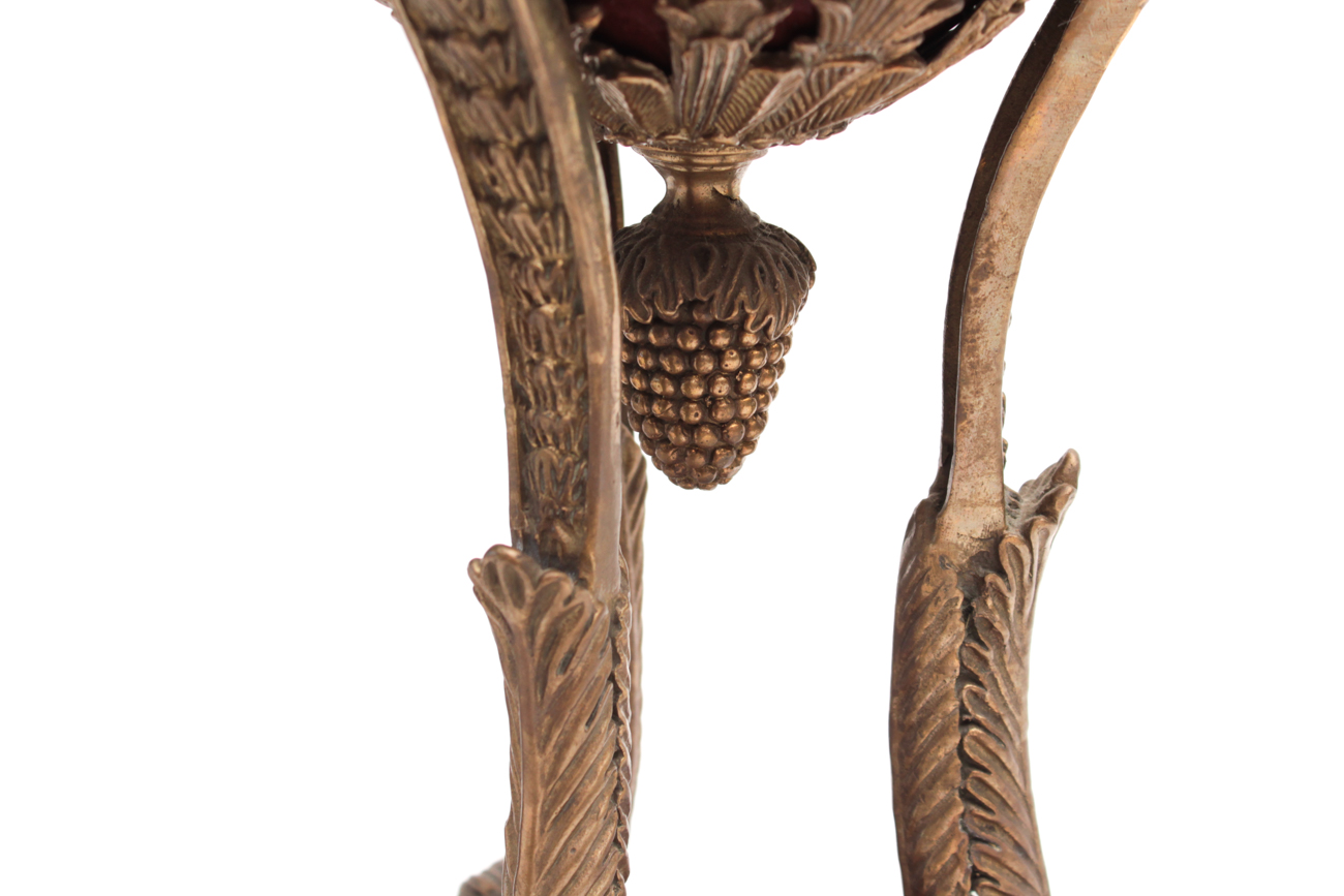 Wong Lee 1895 Porcelain and Bronze Urns, Late 20th Century