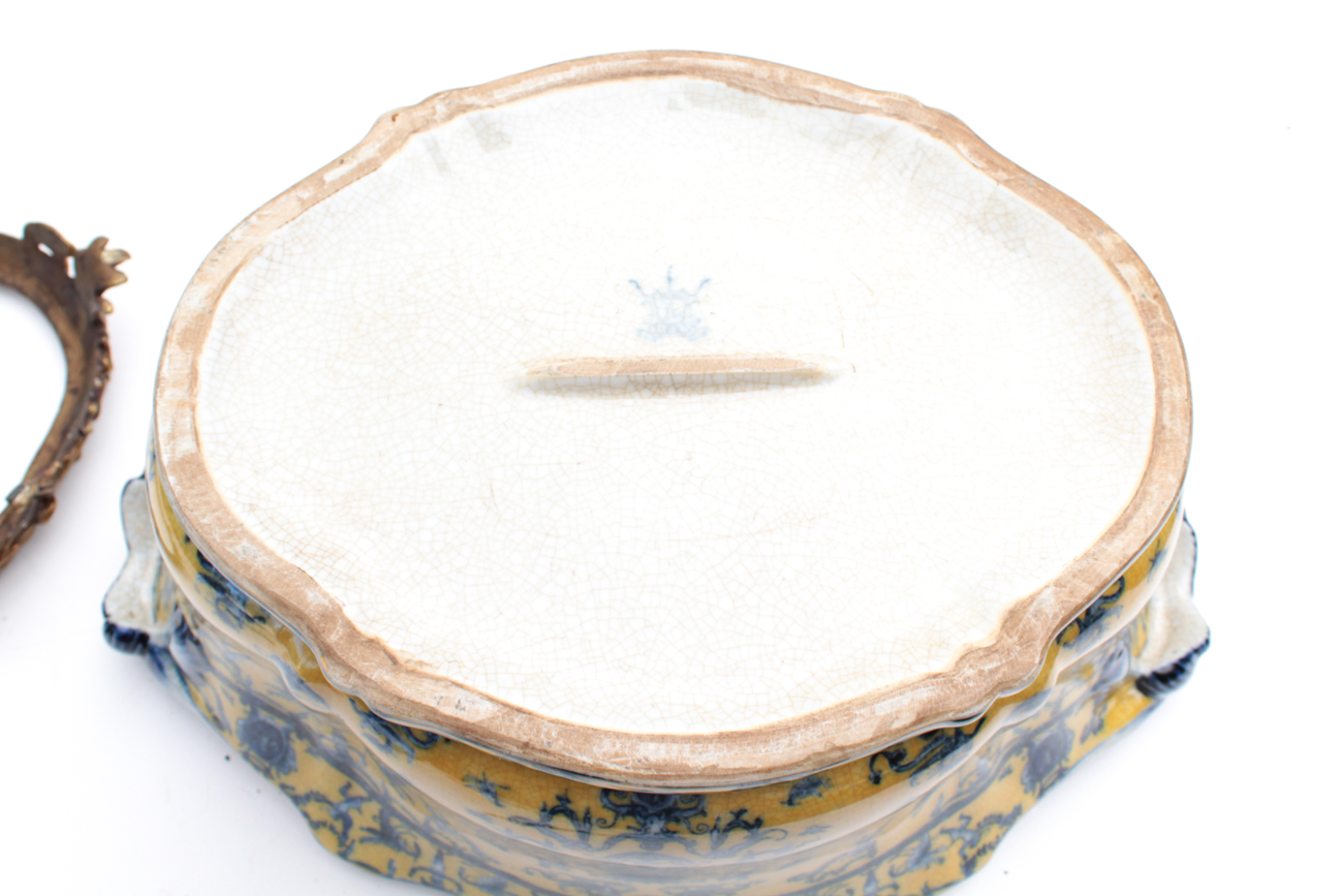 Chinese United Wilson Porcelain Foot Bath